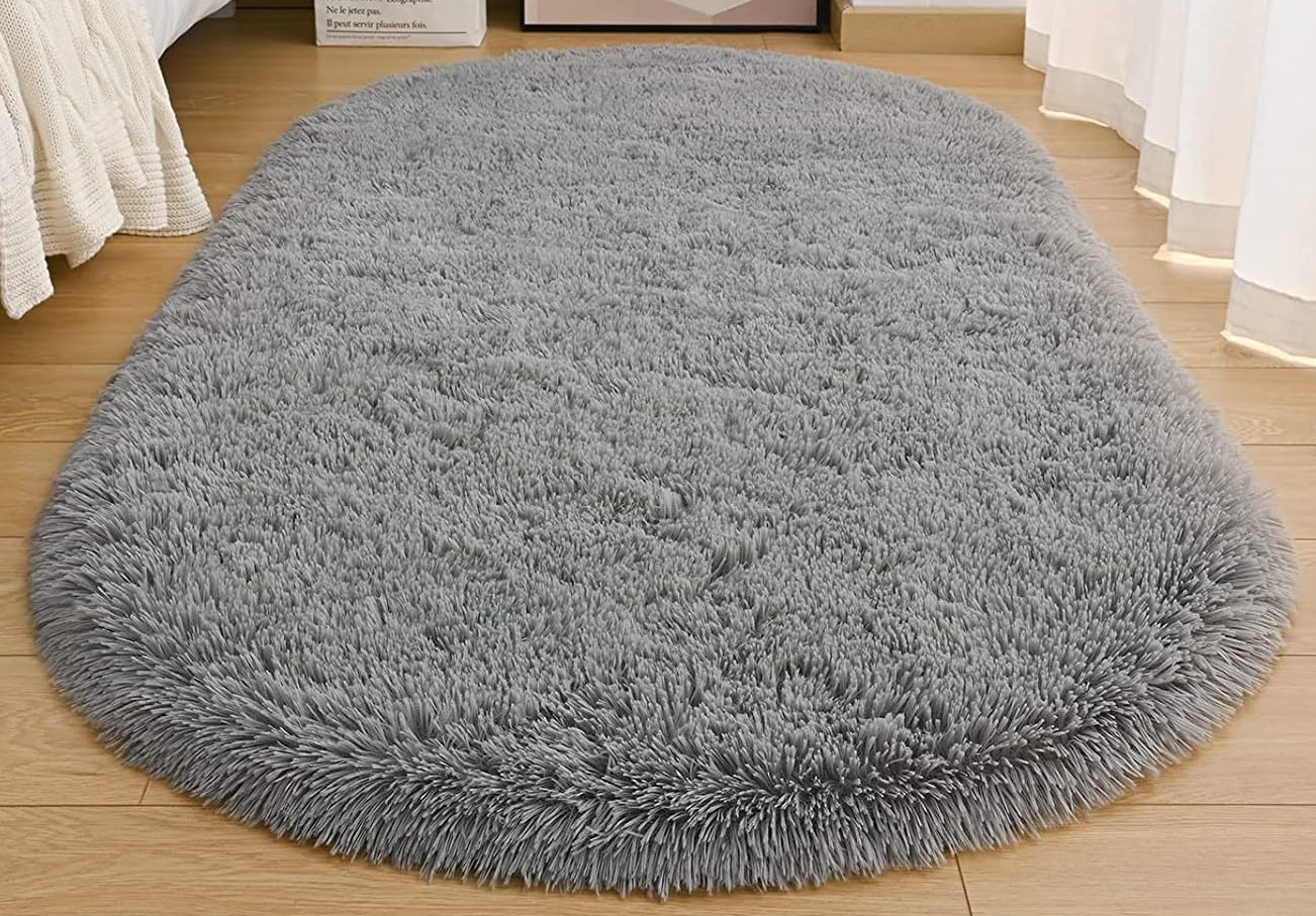 See full amazon price history chart for BRAHMTEJ Modern Polyester Anti Slip Shaggy Fluffy Rug and Carpet for Living Room, Bedroom (2 X 5 FEET, Silver mandir) BRAHMTEJ Modern Polyester Anti Slip Shaggy Fluffy Rug and Carpet for Living Room, Bedroom (2 X 5 FEET, Silver mandir) (B0C9F9JS3R) Amazon Price History, Amazon Price Tracker