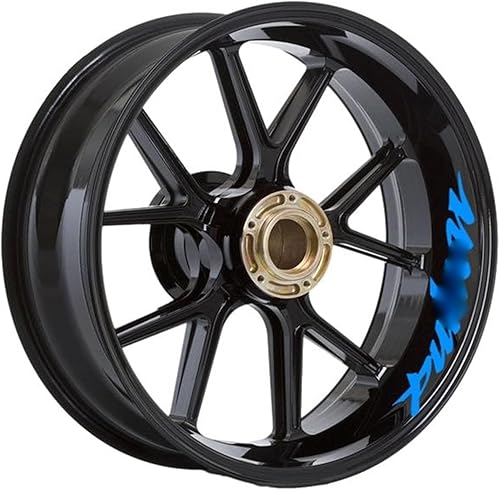 Miniatura 5 de Accesorios de modificación para Bajaj Pulsar 200 para Dominar 400 Calcomanías de rueda de motocicleta, calcomanías de llanta exterior (color  14)