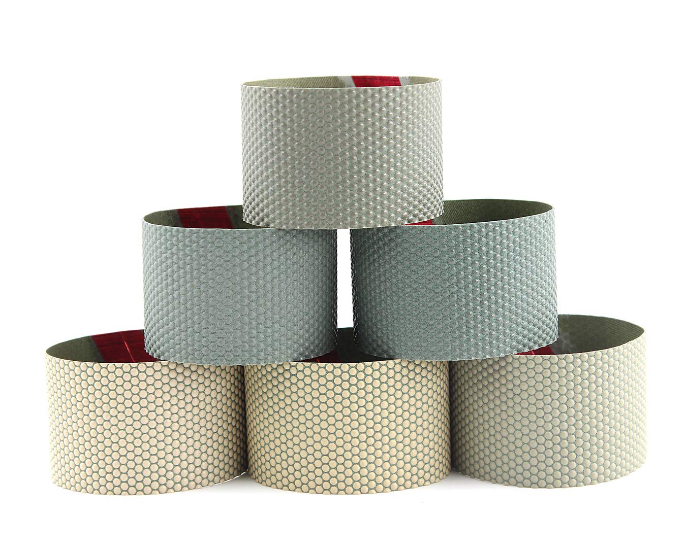 Resin Diamond Sandpaper 75x50mm Polishing Belt for Granite Marble Stone Sanding 7-Pcs Set