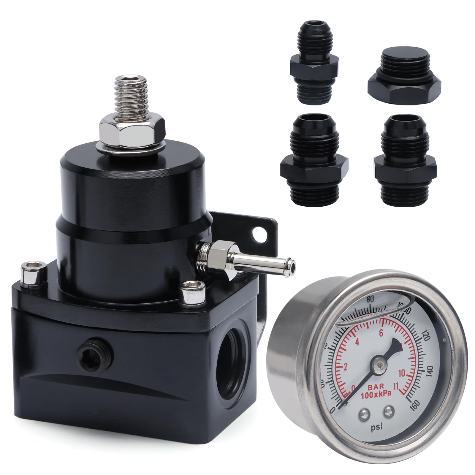 SMC Pneumatic Vacuum Regulator Kit - Negative Pressure Reducing Valve With 6cm Tube For Precision Control