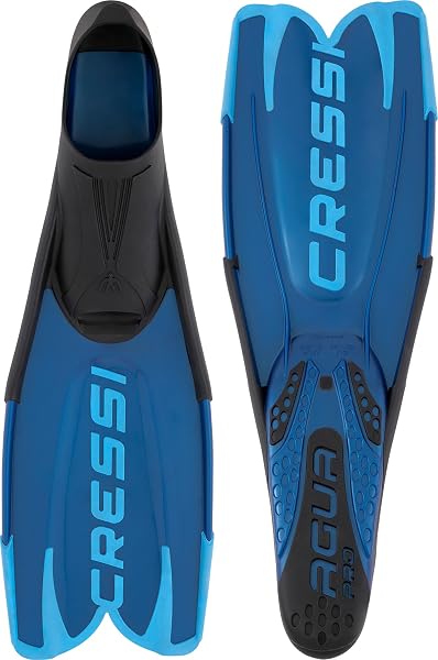Cressi Agua PRO Fins - Pinna a Scarpetta Chiusa Perfetta per Le Scuole di Immersione e i Noleggi, Grazie alla Sua Struttura Resistente e Affidabile Unisex Adulto - 2