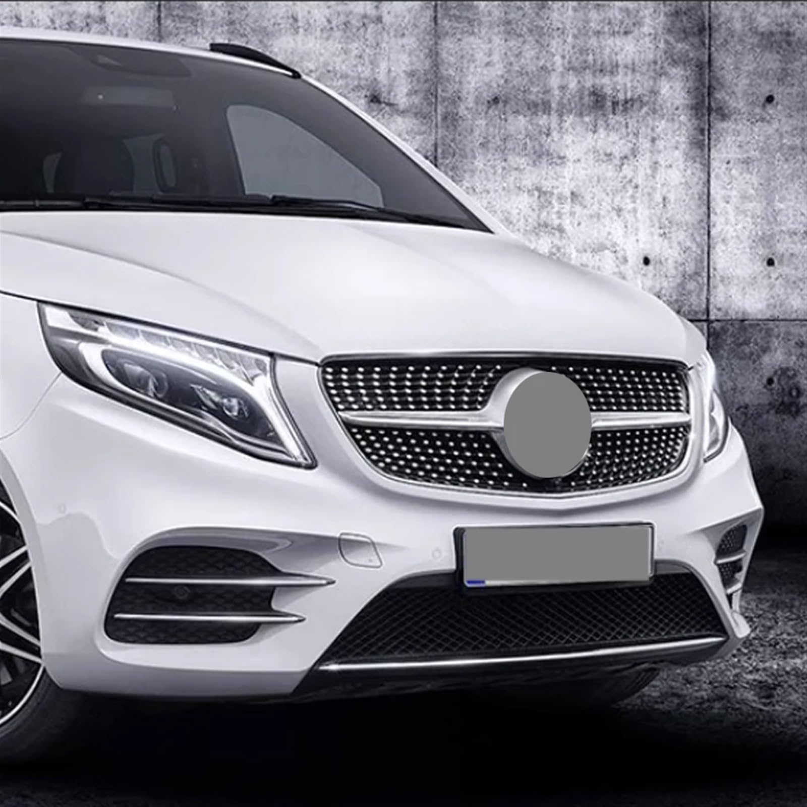 Für Mercedes-Benz V-Klasse W447 AMG Line Car Vorne Seite Entlüftung Verkleidung