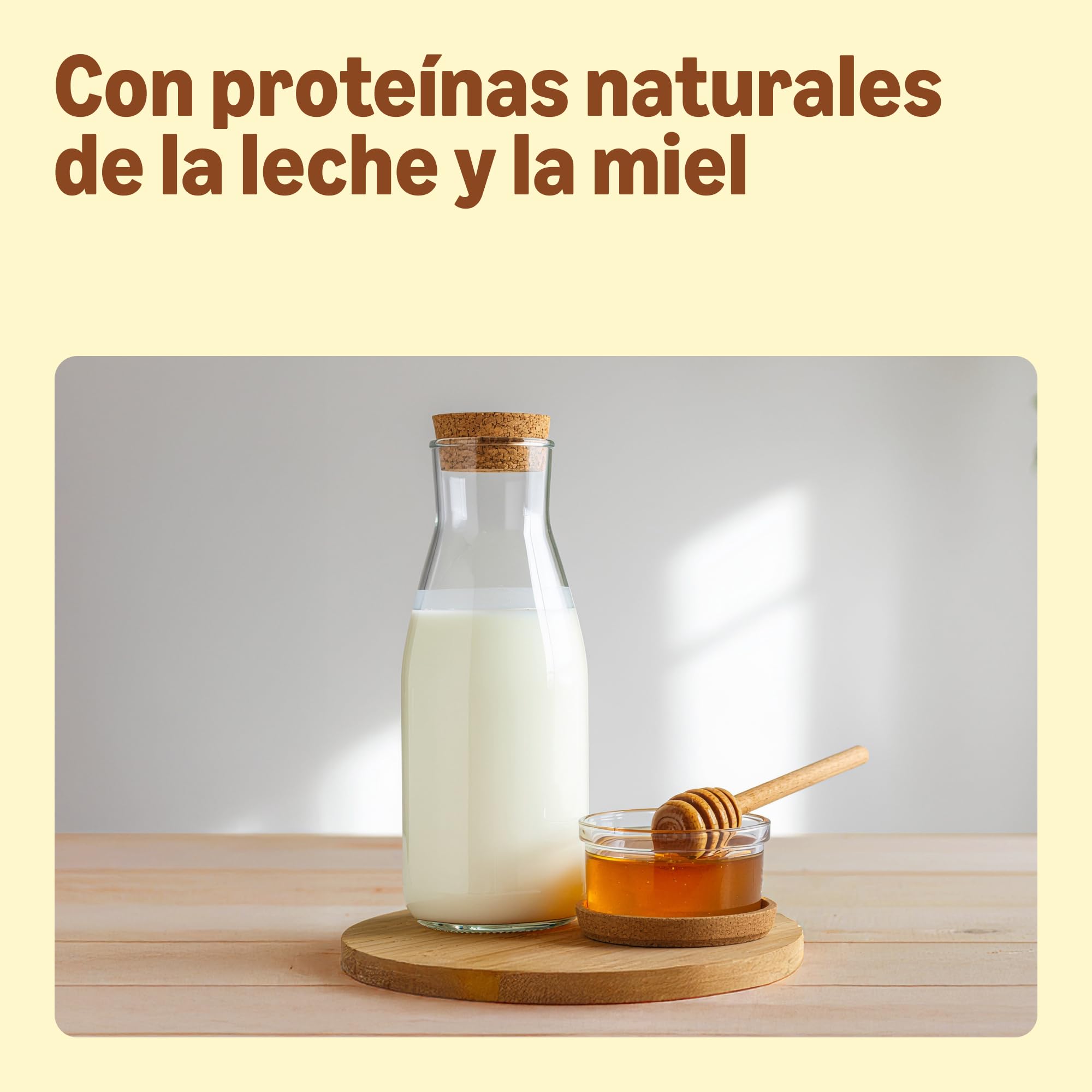 by Amazon Jabón de manos con miel y leche, 4 x 500 ml