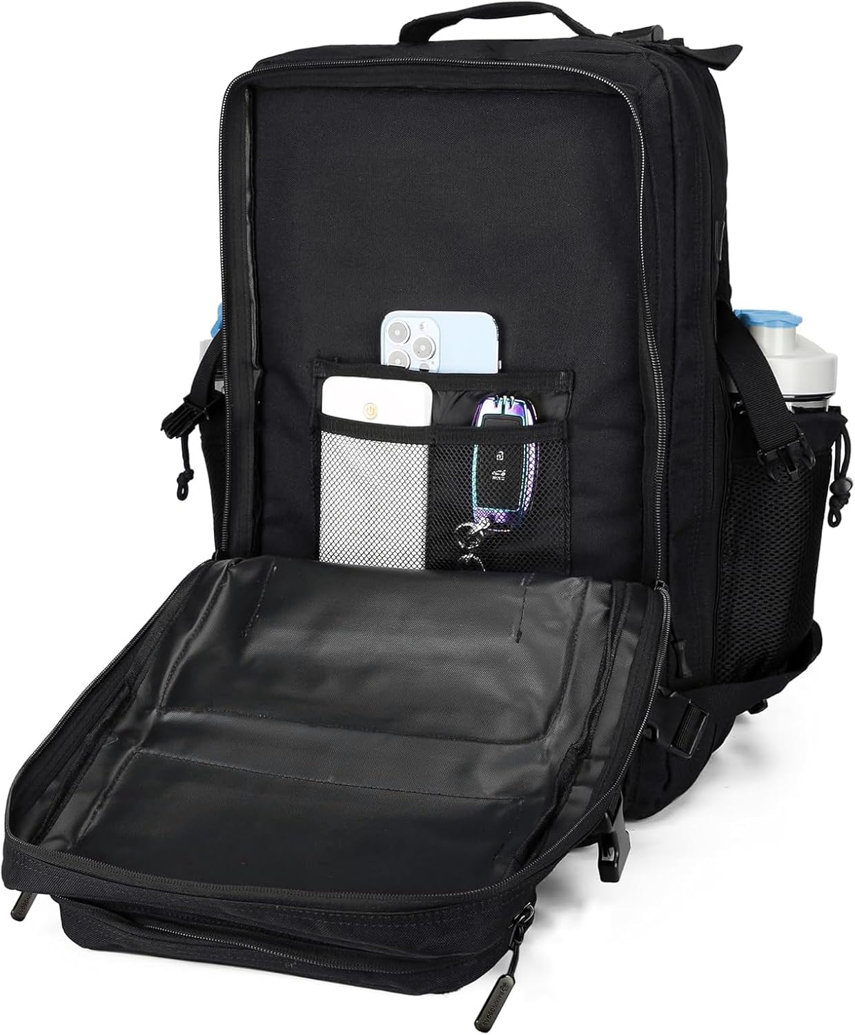 BAIXINGBAGS 45L Tactical Backpack Waterproof Backpack for Men Tactical Operations Tactical Assault Backpack (Black_45L) - Image 6