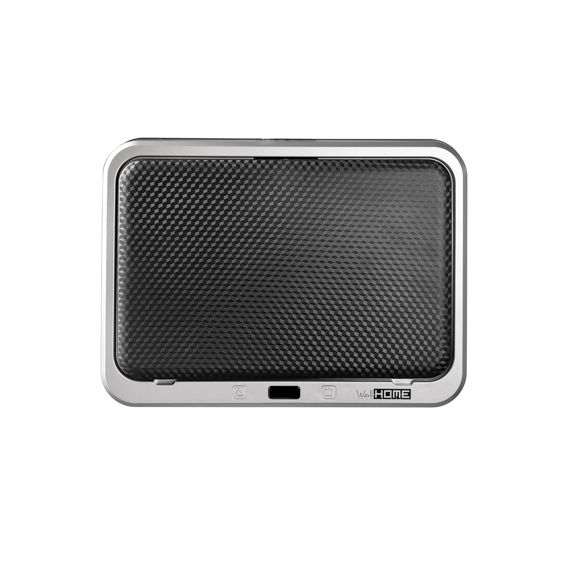 WELL HOME MOBILIARIO & DECORACIÓN 3 bidoni della spazzatura intelligente da 40 l, altezza: 71,5 (x35,5 x 26), grigio con etichette magnetiche