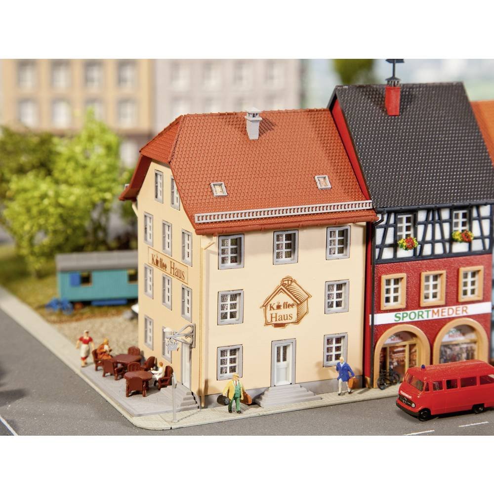 Faller - Edificio de Negocios y oficinas de modelismo ferroviario N (N FA ALTSTADT-Cafe F232332)