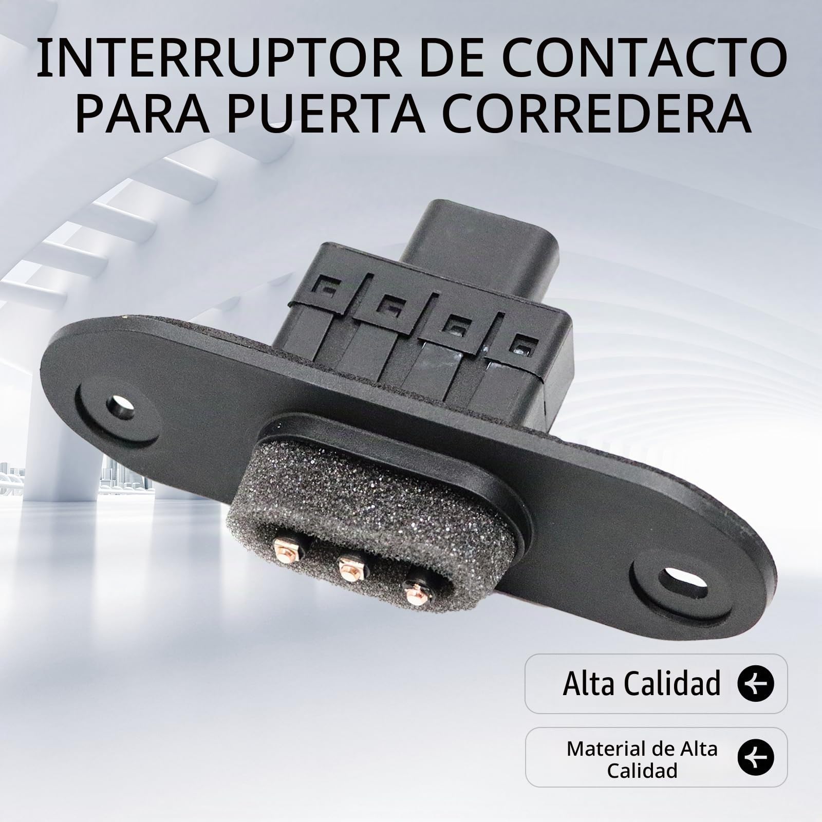 Interruptor de contacto para puerta corredera lateral 1800639 compatible con Ford Transit MK6 MK7 Custom Tourneo Custom 2C1T14A658AE JK2T14A658AA