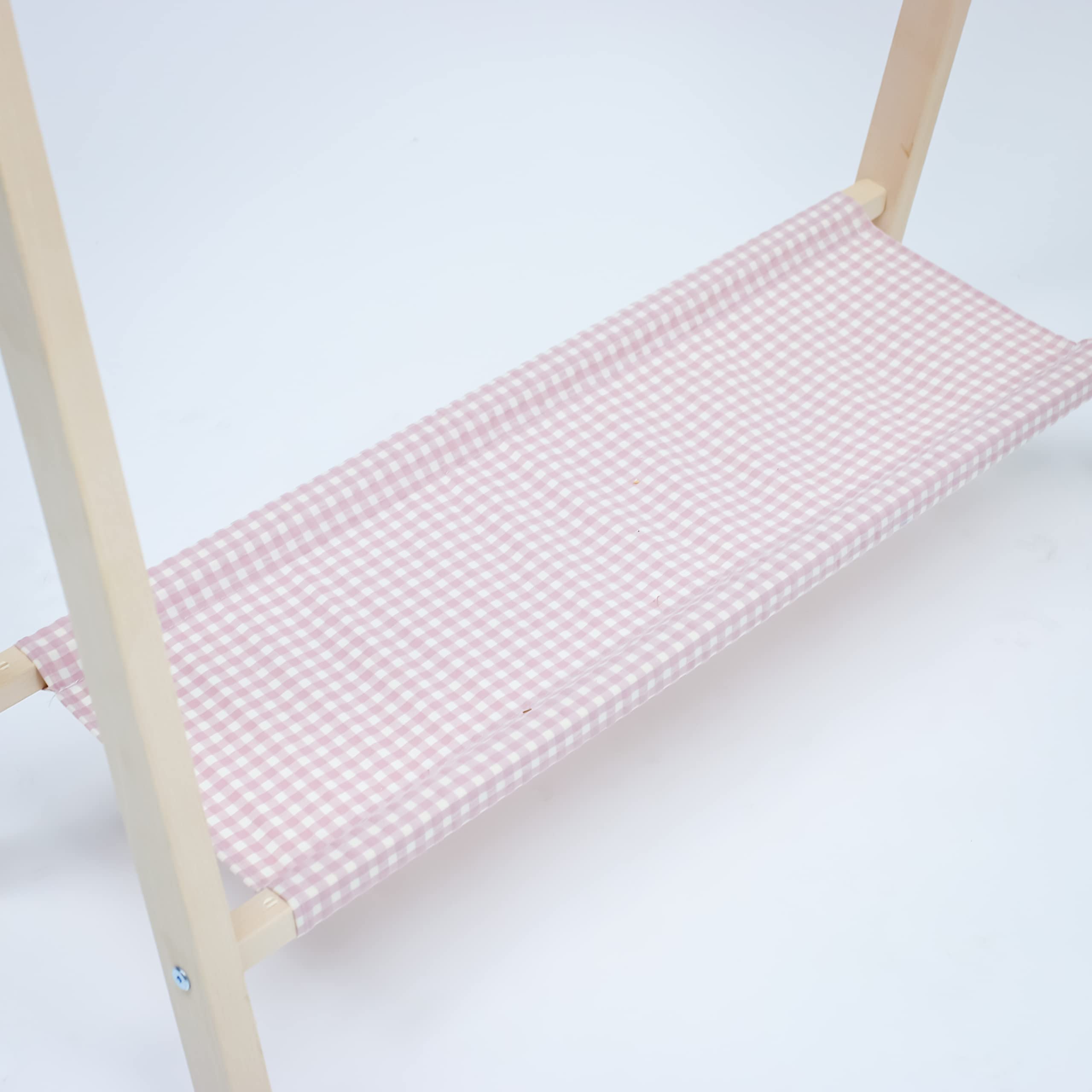 the good wood by PLASTIMYR - Perchero Infantil - Burro Ropa Infantil - Perchero de Madera - 91 x 35 x 104 cm