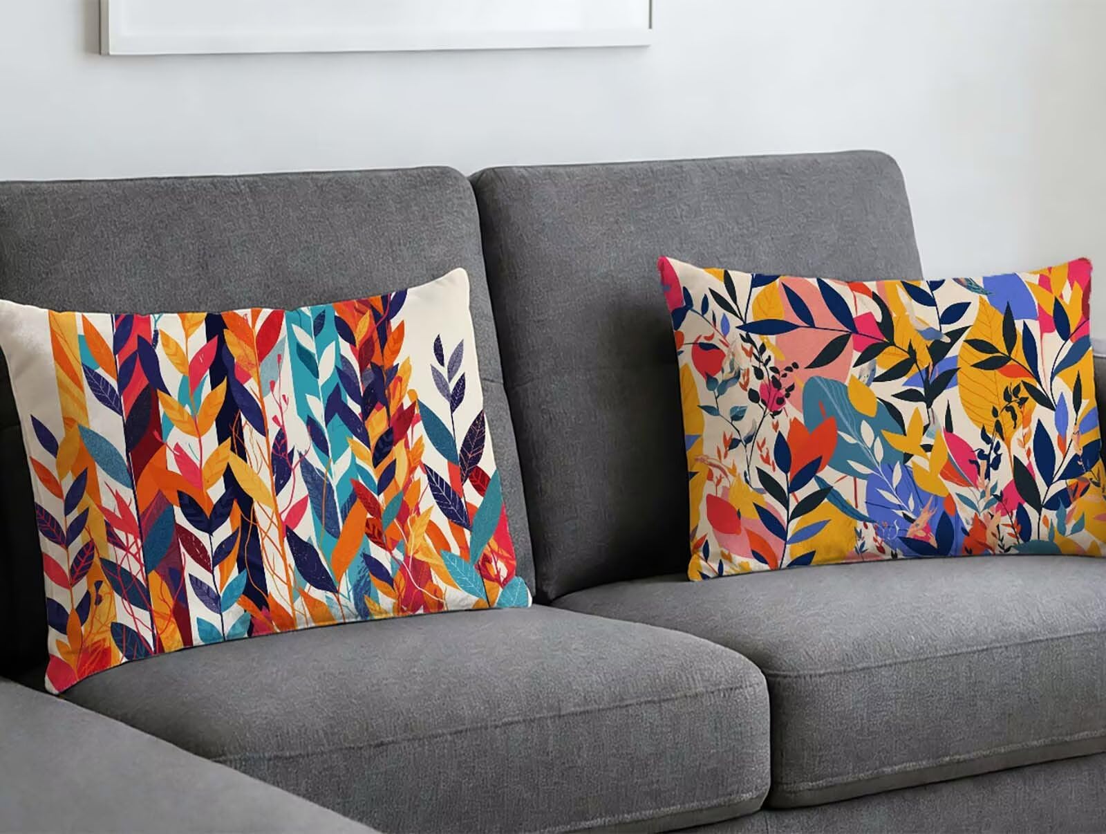 Housse de coussin velours 60x80 lot de 2 chic et doux pour canapé