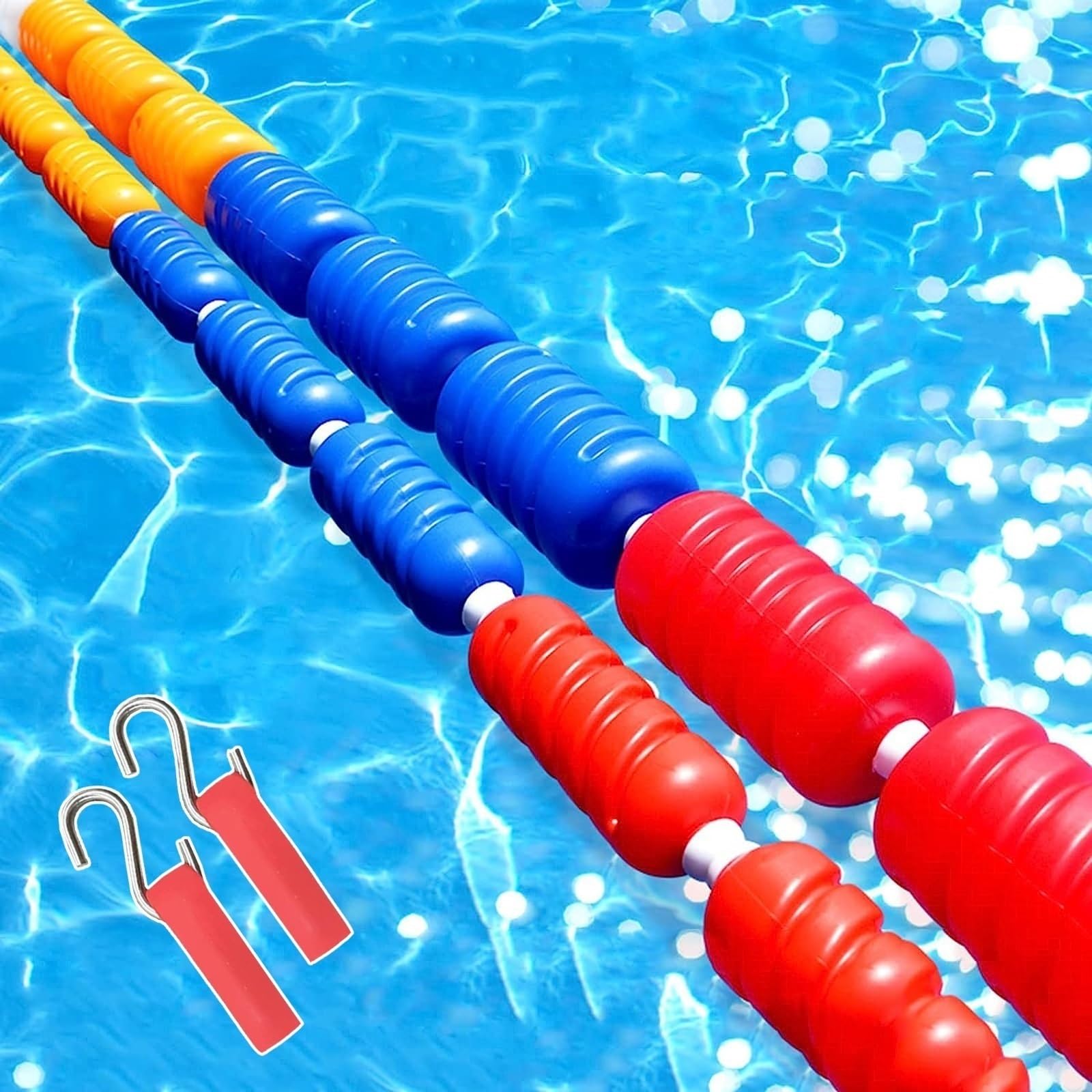 Cordes de séparation de couloirs de piscine pour diviser le bassin de natation