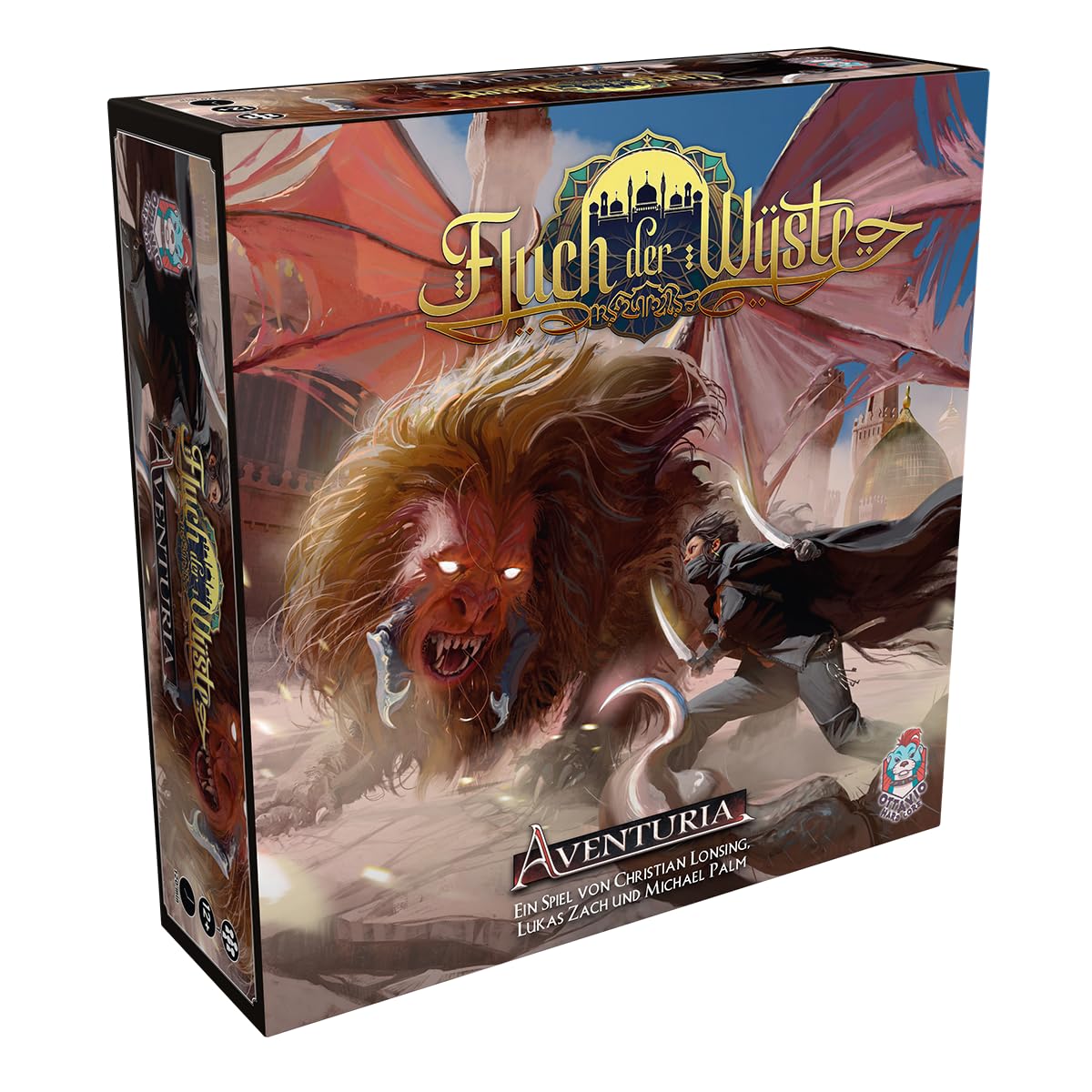 Ottavio, Aventuria: Fluch der Wüste, Solo-Abenteuer, Kennerspiel, Deutsch