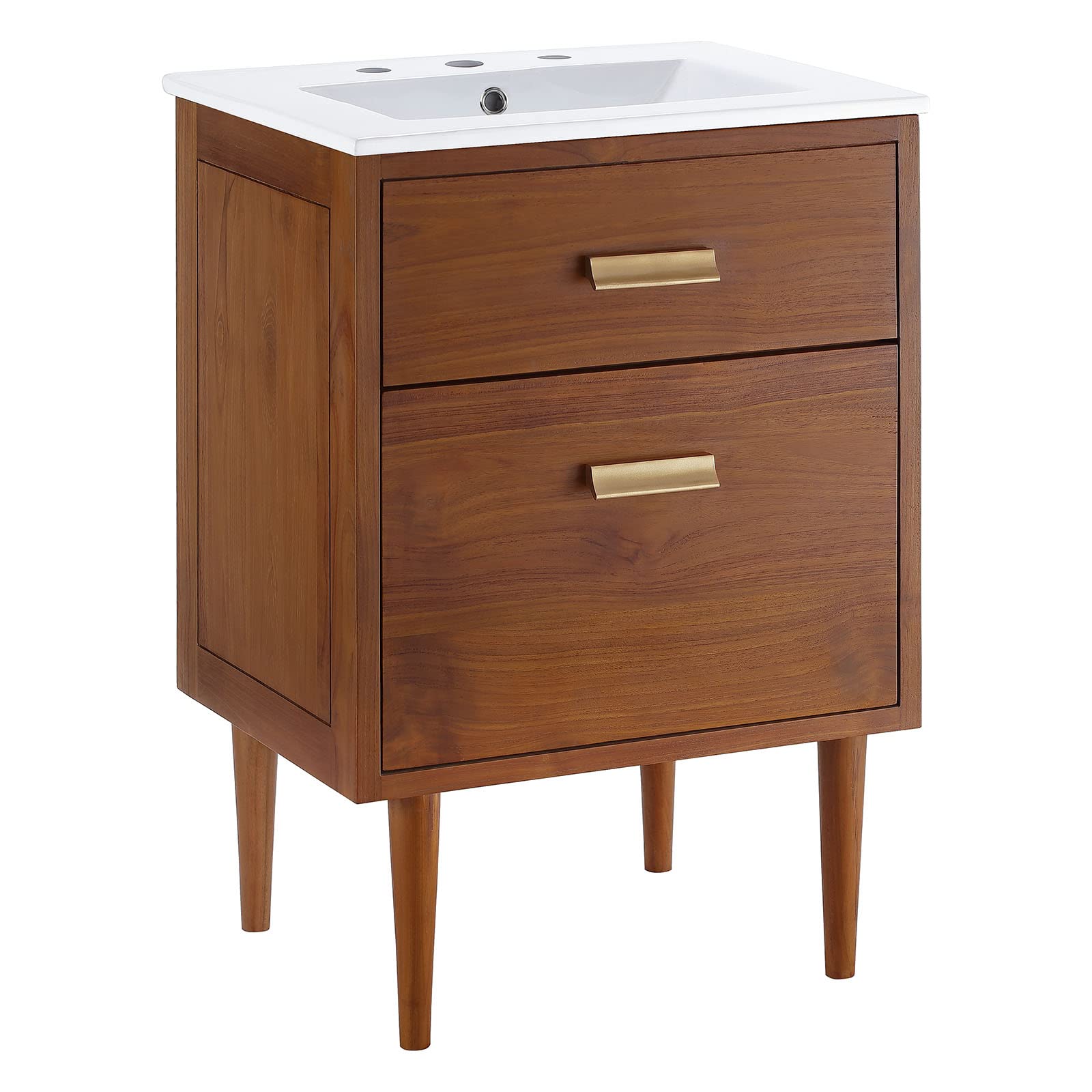 Vanity only!!!!! Modway Cassia 24" Bathroom Vanity, 24 Inch, Natural White