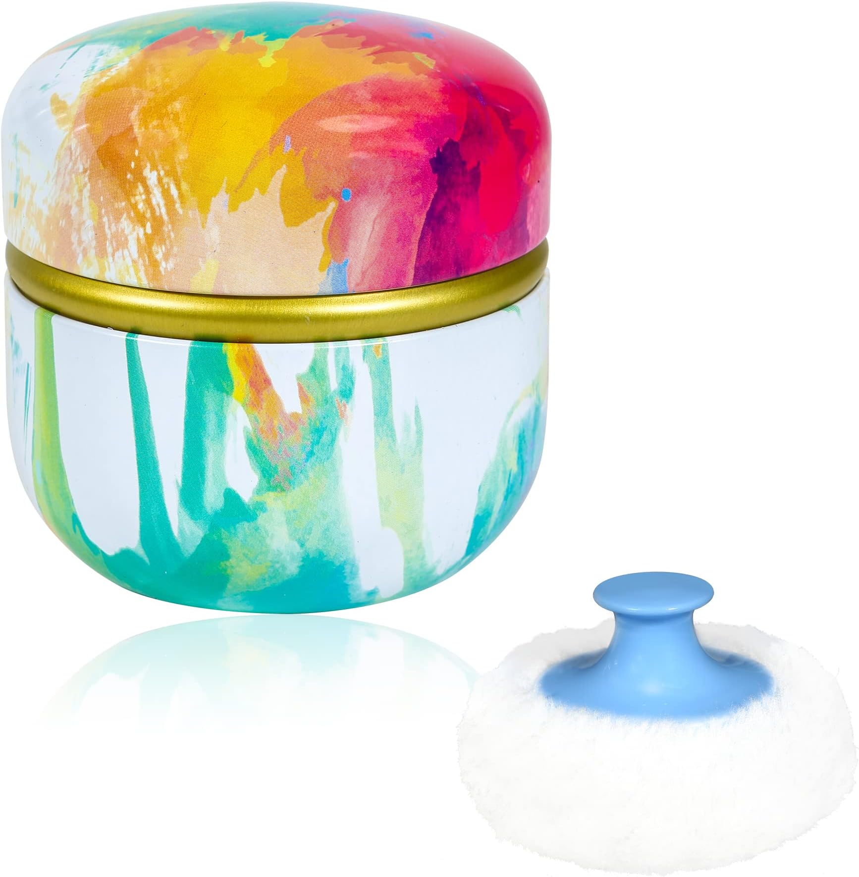 BBKON Large Powder Puff for Body Powder with Powder