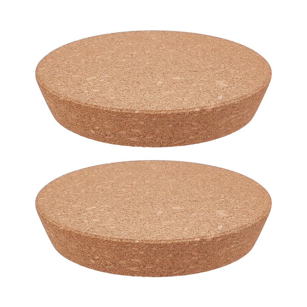 OLYCRAFT 2pz Tappi di Sughero Grandi 15-17cm Tappi di Sughero per Bottiglie Tappo di Sugheri Conici Tappo di Sugheri Coperchi di Barattoli di Conserve per Cucina Bottiglie di Vetro Barattoli di Vetro