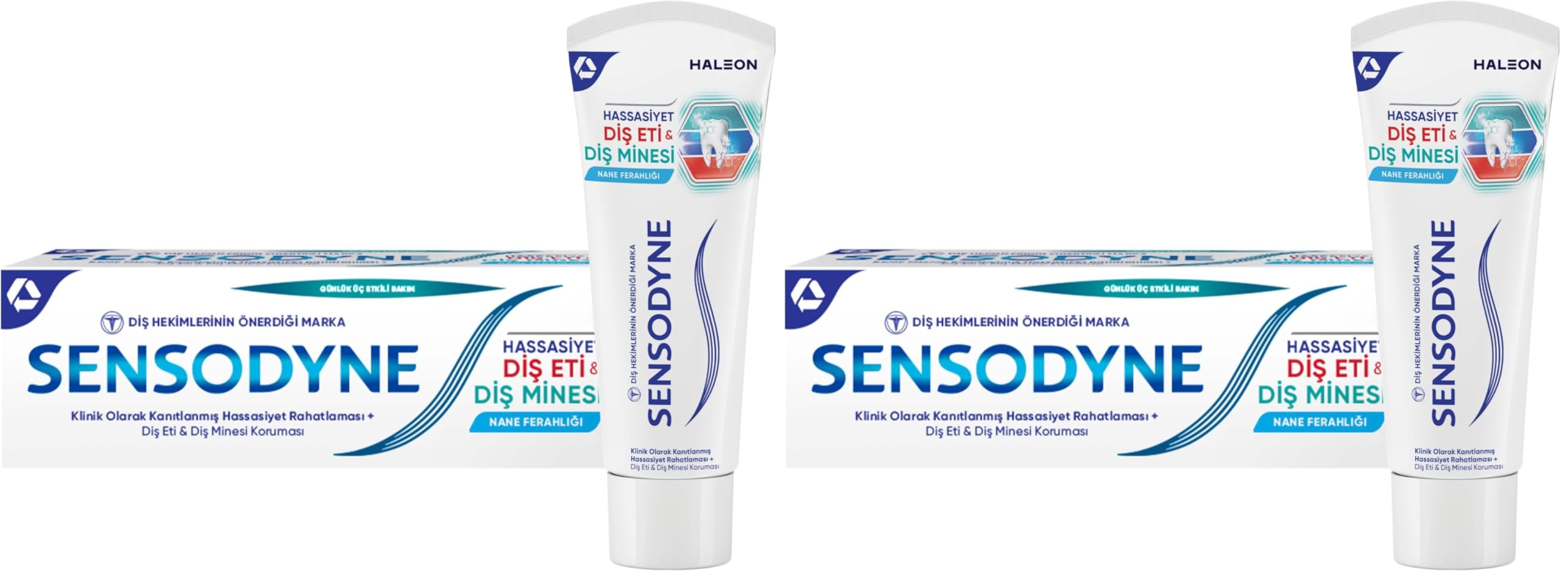 Sensodyne Hassasiyet& Diş Eti& Diş Minesi Diş Macunu 75ml (2 paketi)