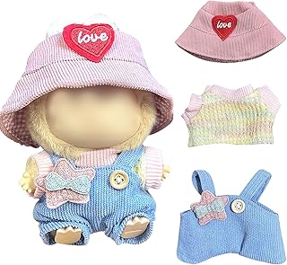 TYXHXTF Ropa de Muñeca para Pop-bubu, Ropa de Muñeca de 17 cm para muñecas La-BU, Ropa de Peluche de 17 cm para BU-BU, Dis...