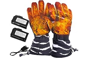 Heated Motorcycle Gloves, Heated Gloves for Men and Women, Rechargeable Hand Warmers...