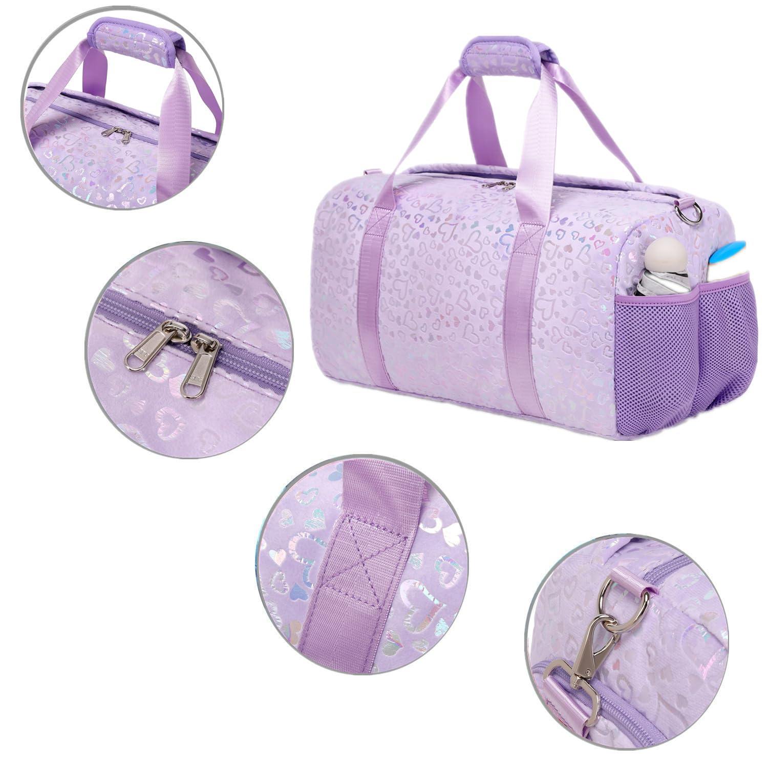Sports Backpack Kids Travel Bag Girls Small Sports Bag with Shoe Compartment Swimming Bag Classic Sports Bags - Image 3