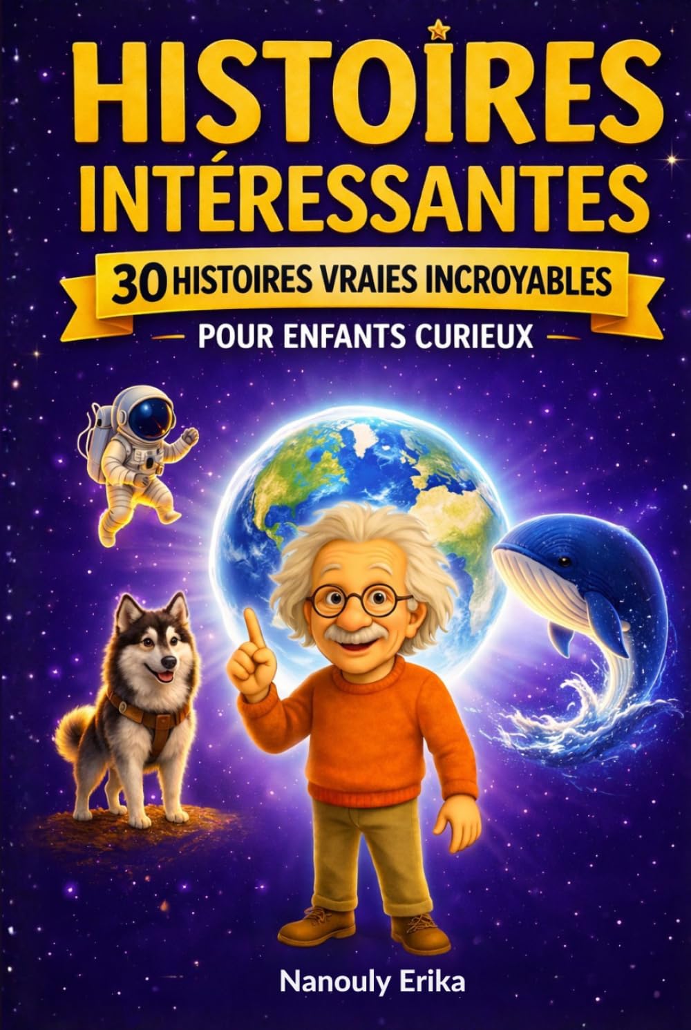 Histoires intéressantes pour enfants curieux: 30 histoires vraies captivantes + activités interactives pour éveiller la curiosité des enfants de 8 à 14 ans !