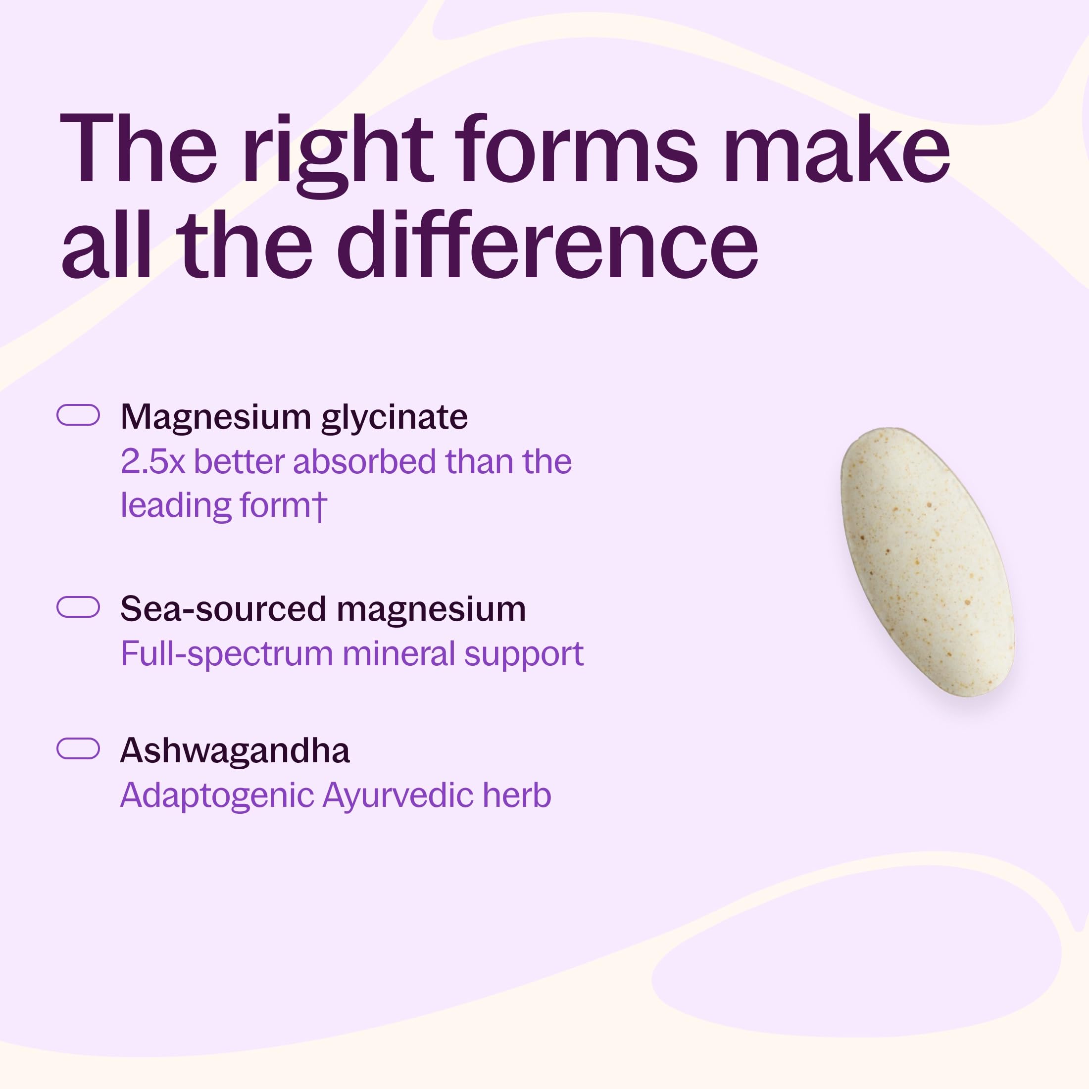 New Chapter Magnesium Glycinate 325mg & Ashwagandha Supplement, 60 Tablets — Amazon image 4