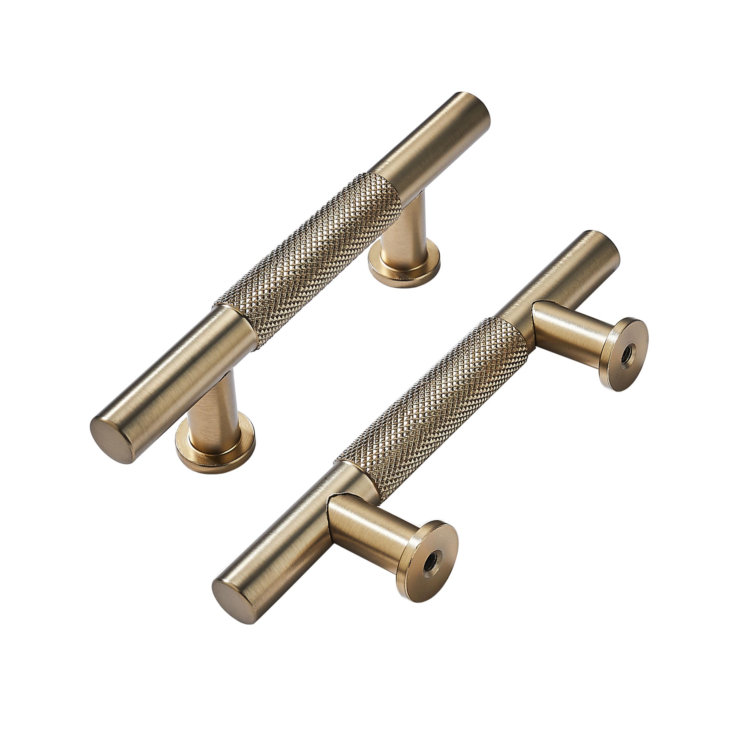 KHTUMEWARE-3041B Champagne Bronze Cabinet Pulls CTC 3 in (76 mm) 10-Pack