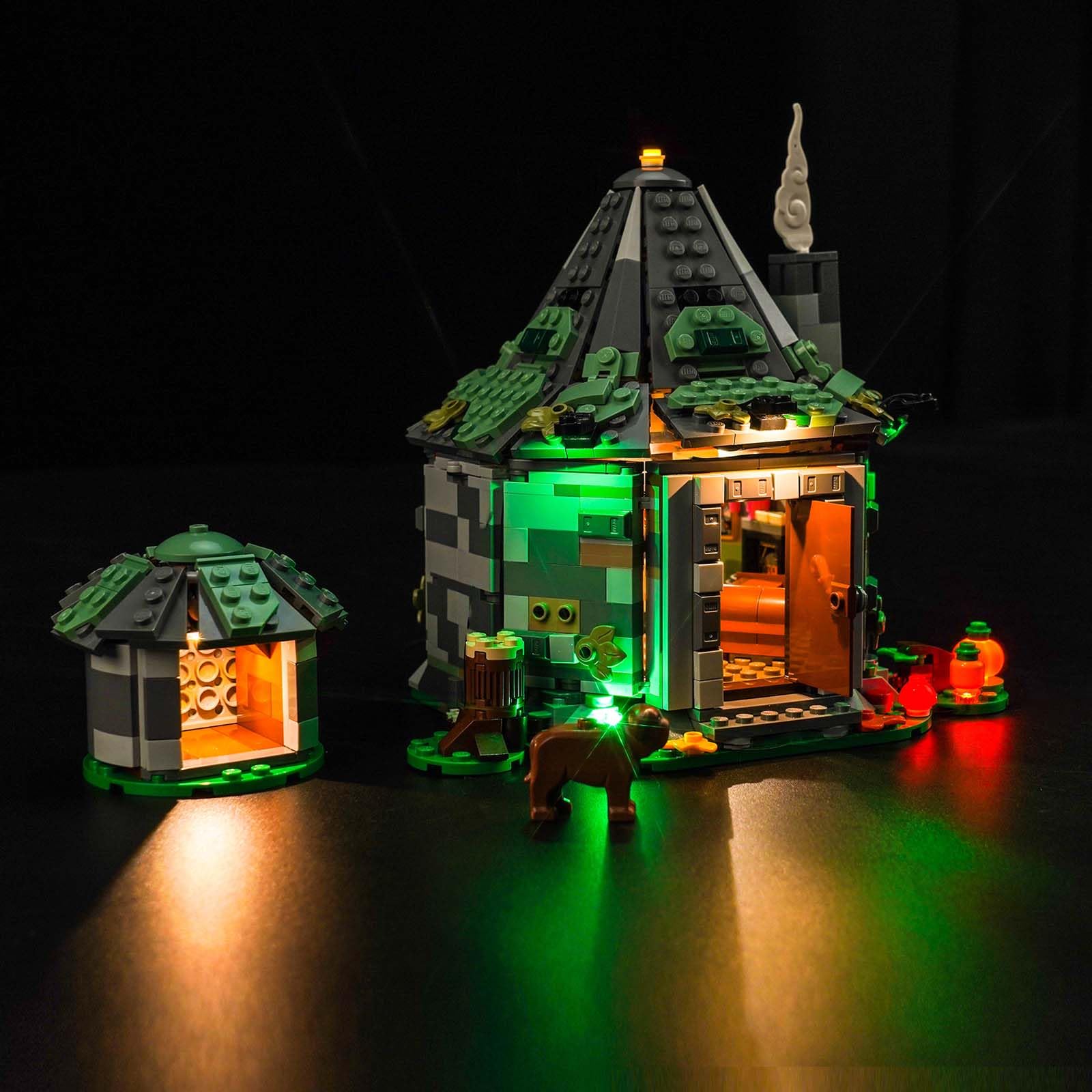 Hagrid's Hat - Set di luci a LED per tour inaspettato - Kit di illuminazione decorativa per Lego - 2