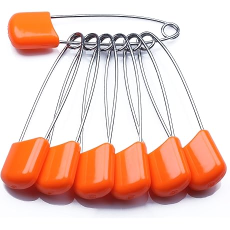 2 Inch Essential Plastic Head Safety Pin