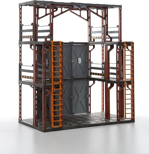 Miniatura 27 de 1/18 JoyToy Building Depot: Watch Tower modelo militar de juguete para figuras de acción JoyToy escala 1/18 Ver Torre