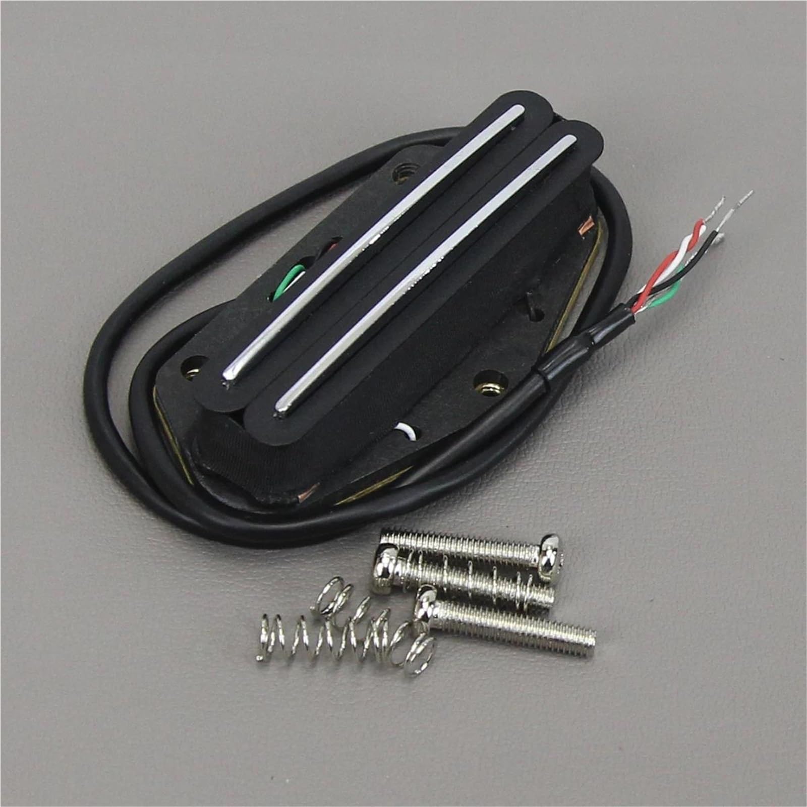 Pickup Gitary Elektrycznej Alnico 5 Dual Rails Pickup Guitar Mini Humbucker Bridge Pickup(Resistance 9-10K)