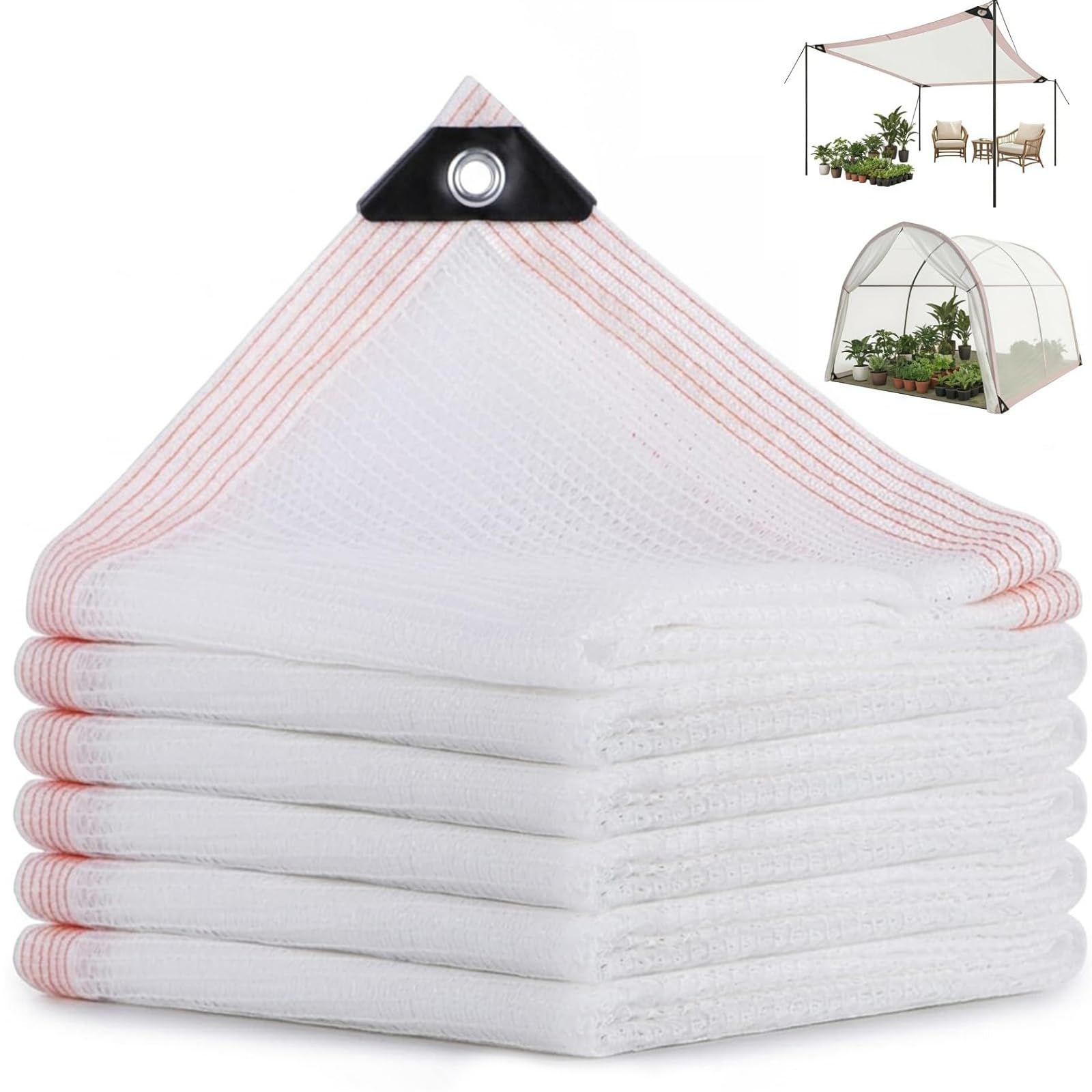 Voiles d'ombrage pour patio et pergola pour ombrager un salon de jardin en été