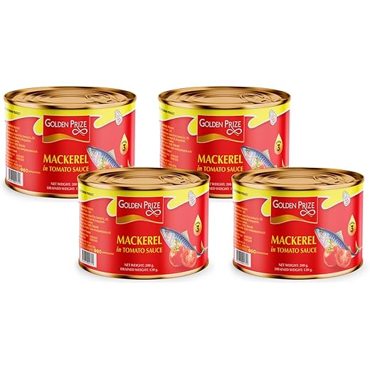 Golden Prize Mackerel in Tomato Sauce 200g