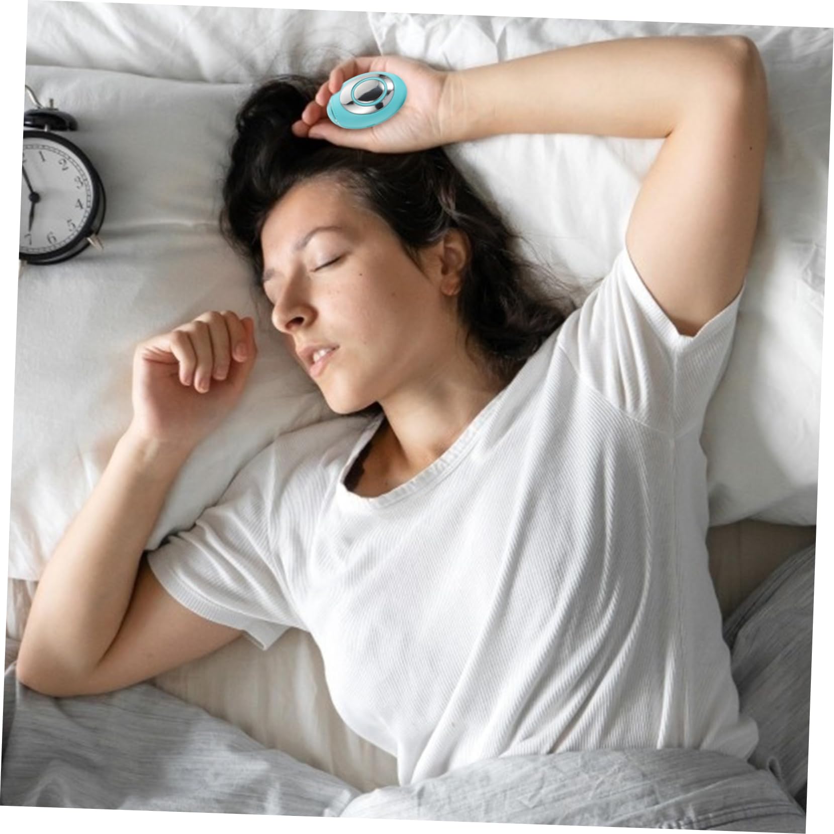 Healeved 2ensembles Appareil De Soulagement Sommeil Intelligent Masseur Portatif à Microcourant à Endormissement Rapide Instrument De Thérapie Usb Pour Adultes
