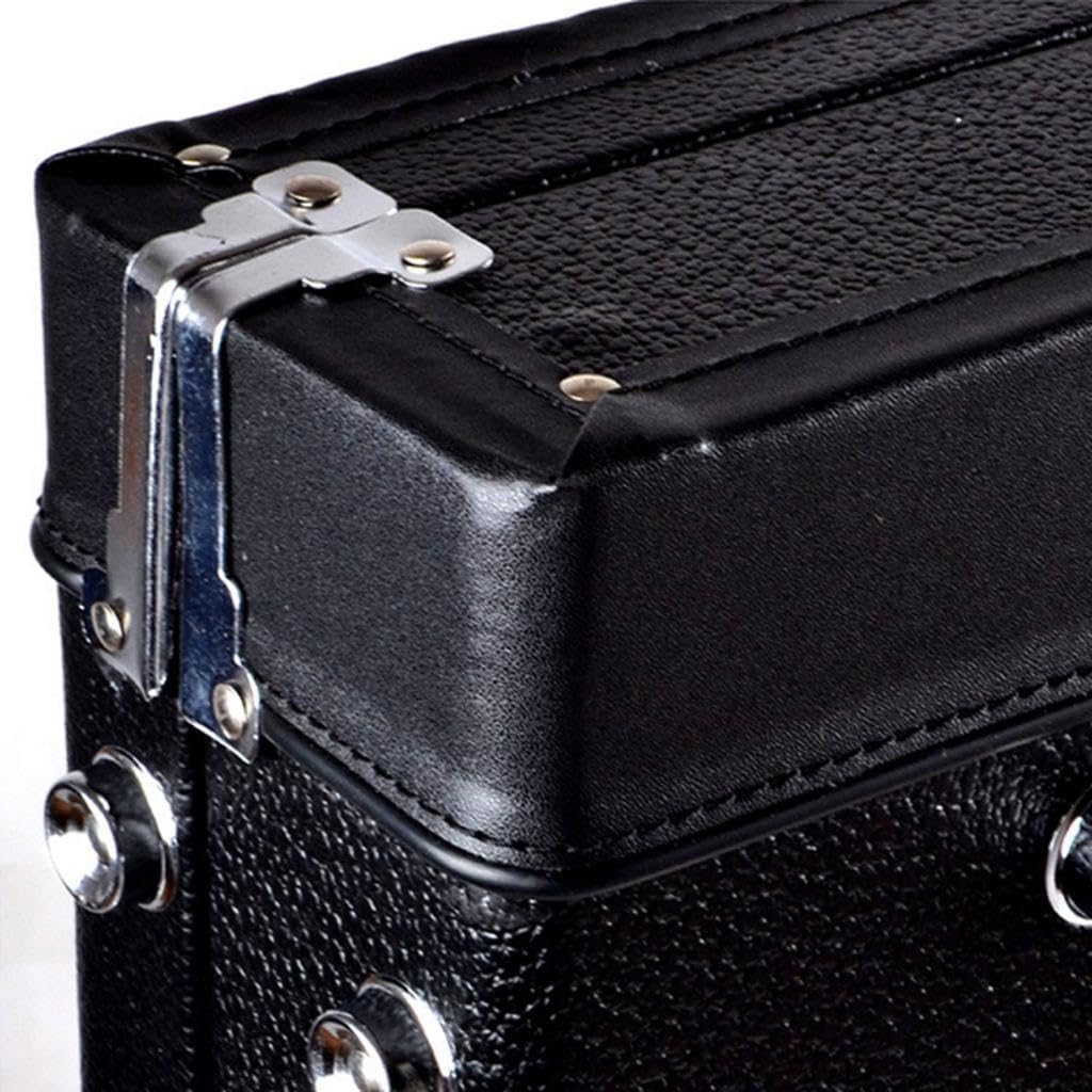 Menolana Electric Guitar Hard Case Protective Carrying Case Professional Portable Impact Resistant Rectangle with Lock Hard Shell