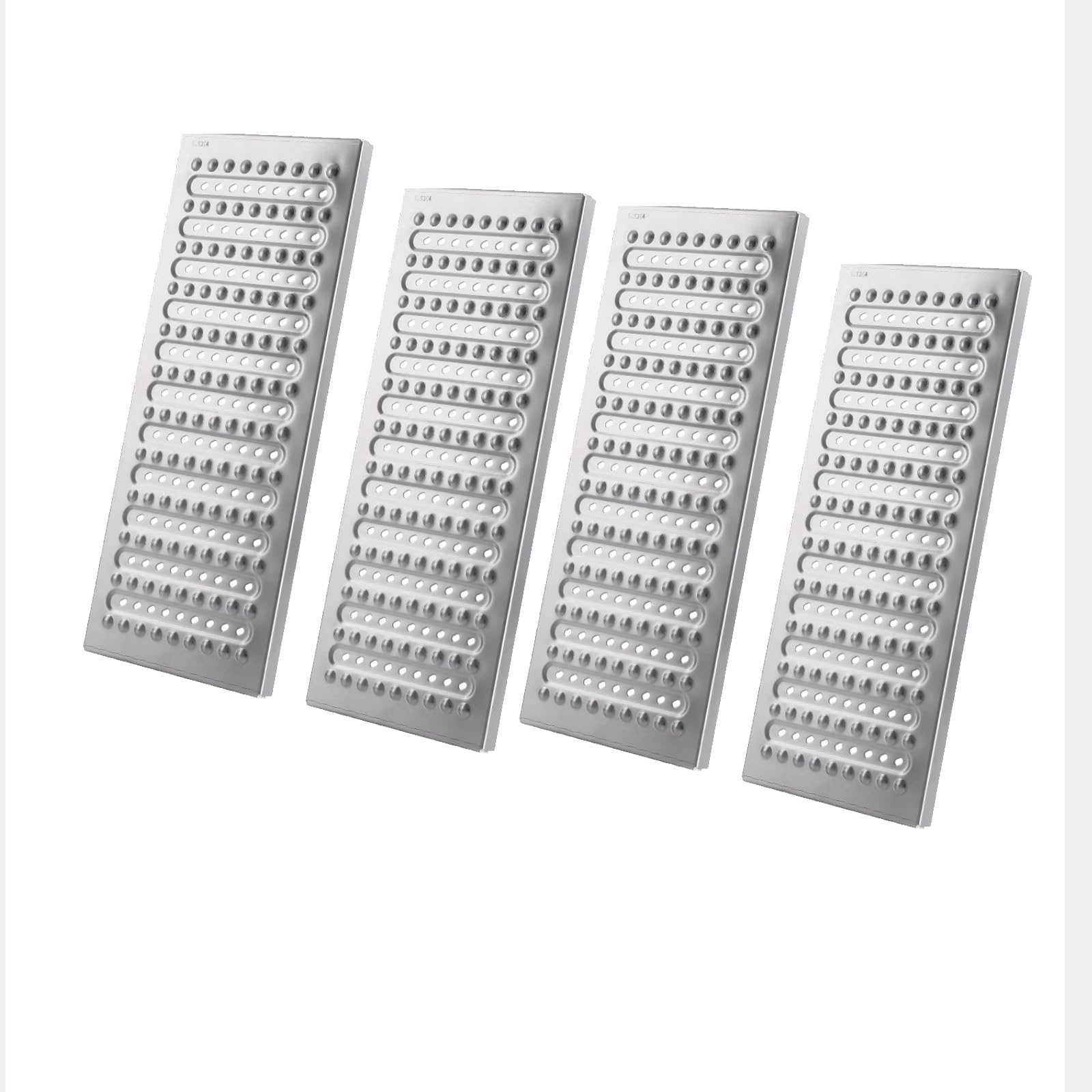 Grille de tranchée inox anti-rouille et antidérapante pour remplacer caniveau usé