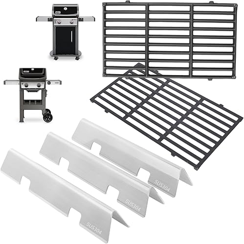 Miniatura 66 de Piezas de parrilla para Weber Spirit 2 Piezas de parrilla GS4 Spirit II E210 S210 E220 S220, repuesto para barras aromatizantes Weber GS4 Spirit 2