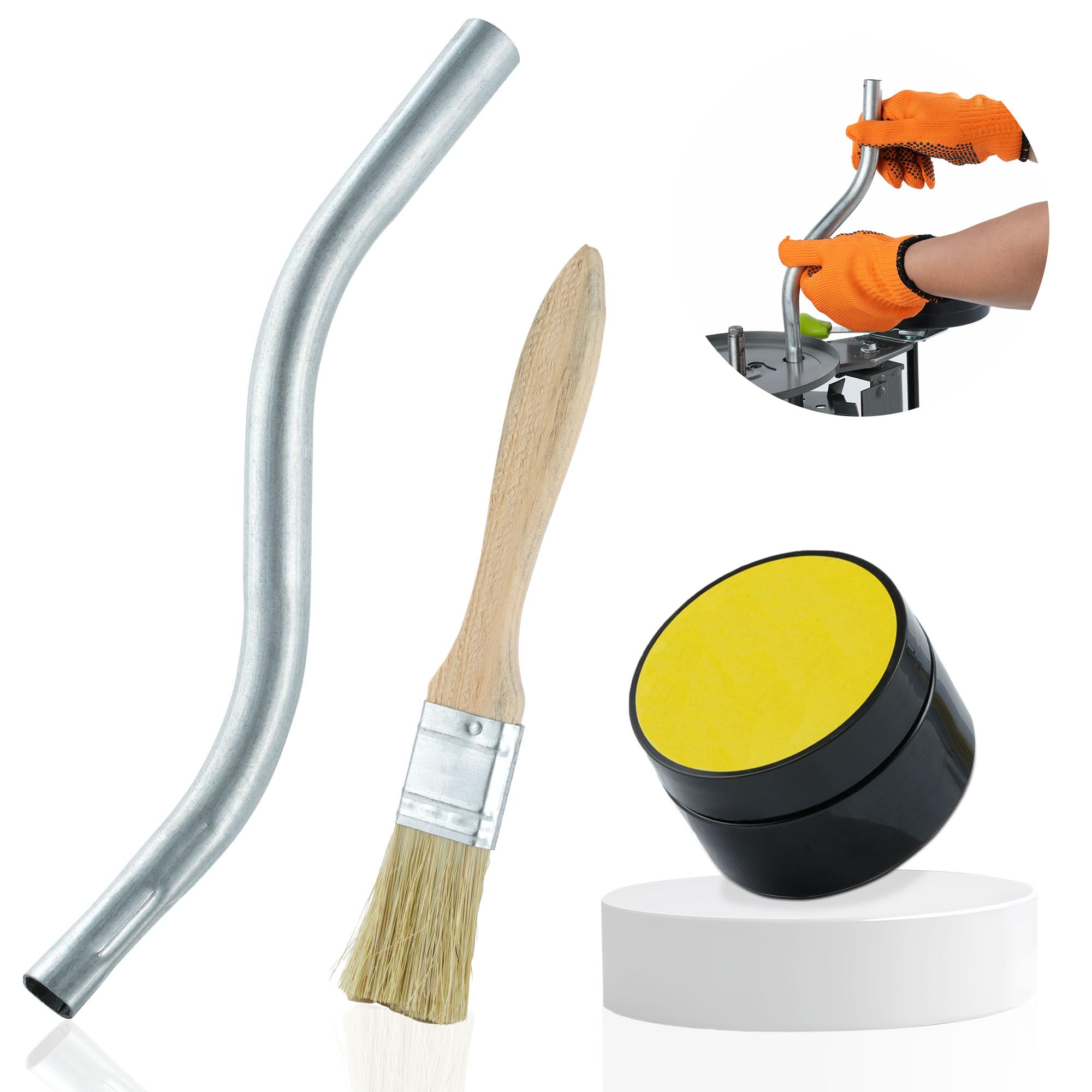 Reel Lawn Mower Sharpening Kit - SK-1 Manual Lawn Mower Blade Sharpener - Precision Sharpening Crank Tool for American Lawn Mower, Great States,