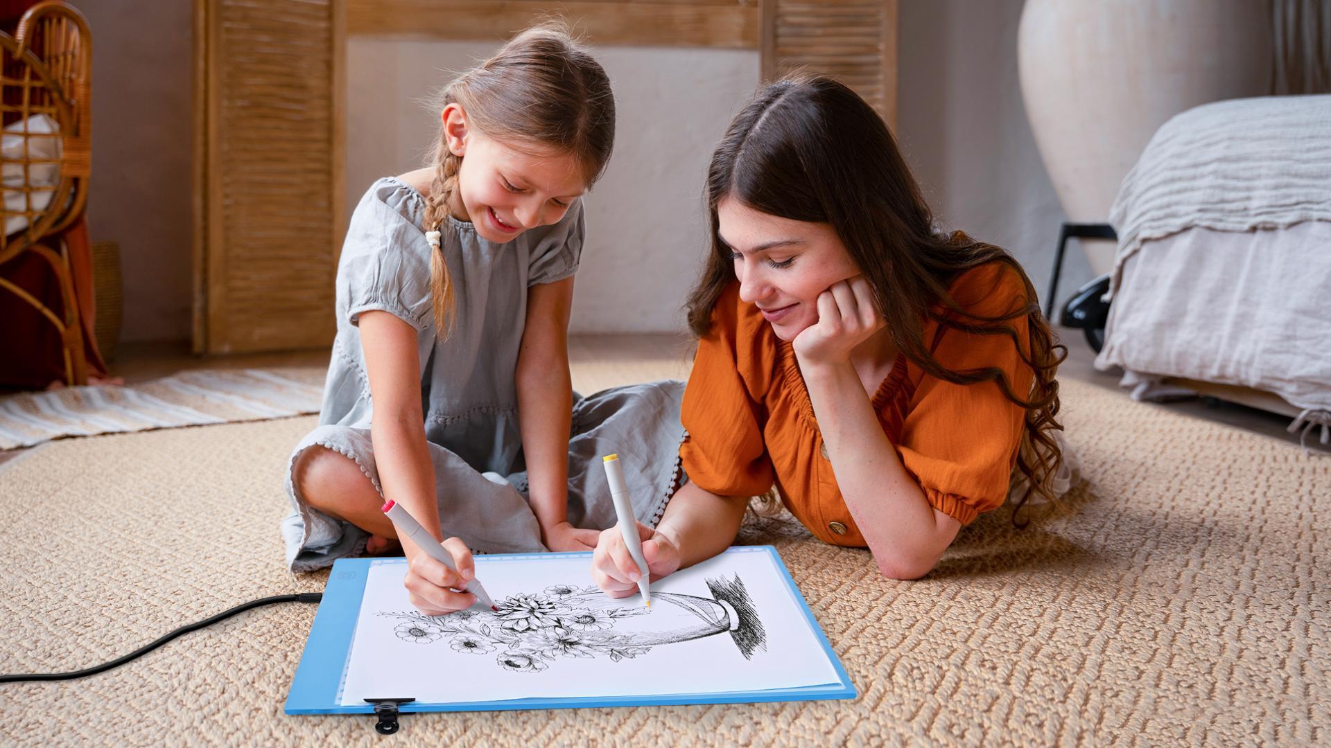 Tavoletta Luminosa A3 LED Per Disegnare - Light Board Con Luminosità Regolabile, Per Animazione E Cucito - Foto 4