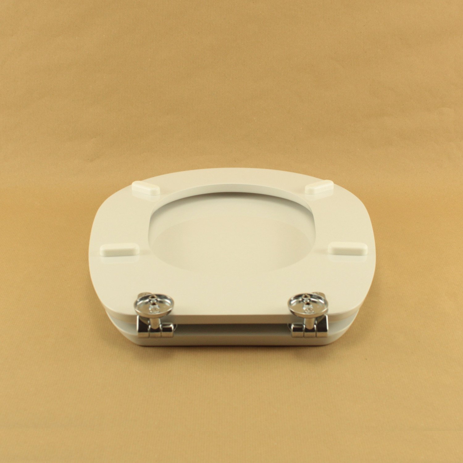 Copriwater Ideal Standard LIUTO BIANCO I.S. Cerniera Cromo-Sedile-Asse Wc