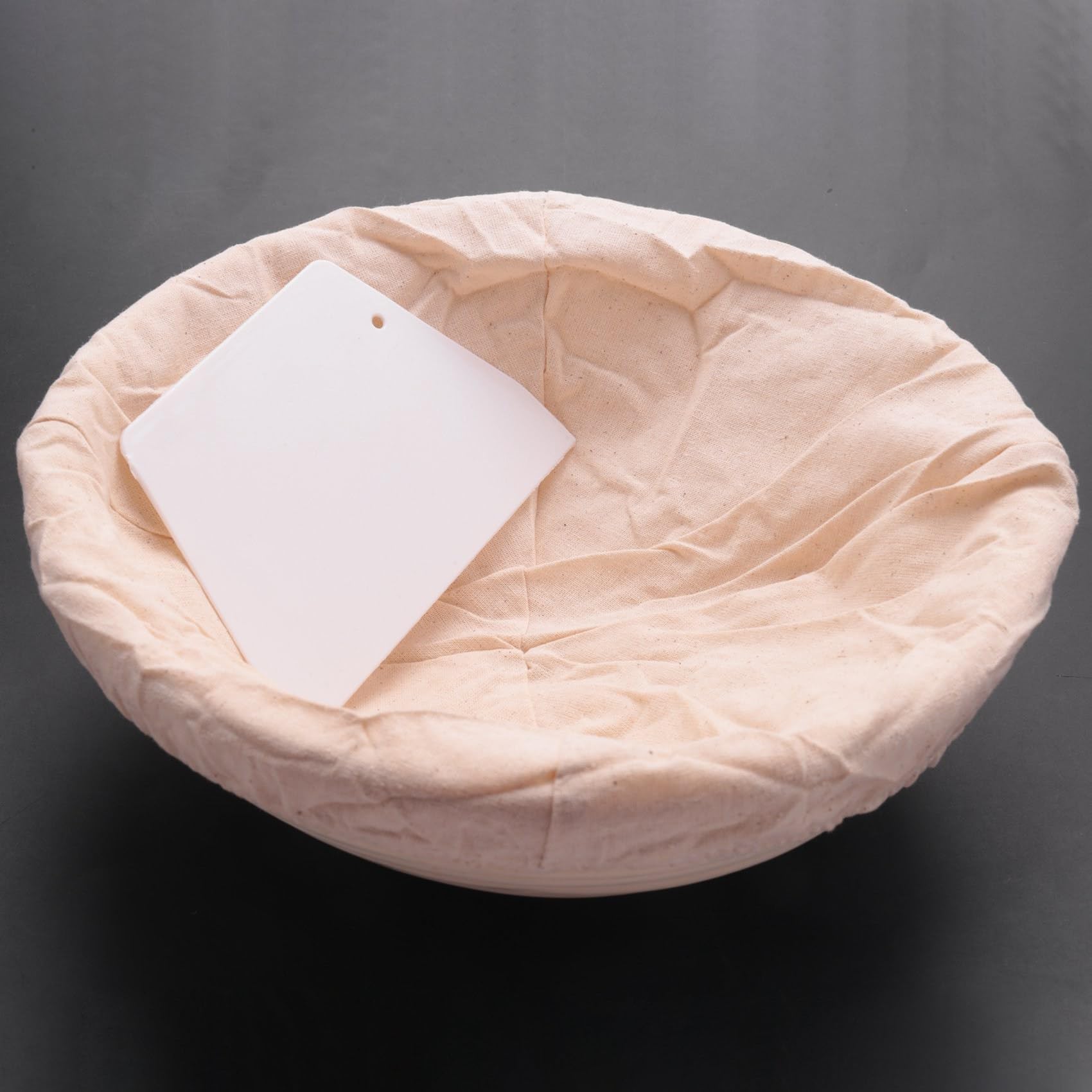 4piezas 10 Pulgada Bread Proofing Basket - Banneton Proofing Basket Cloth Liner Masa Rascador Bread Lame - Sourdough Basket Set para Panaderos Profesionales y Caseros Pan Artesanal