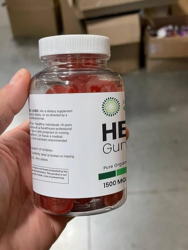 Miniatura 4 de Paquete de 3 gomitas de cáñamo Impact Garden, gomitas Impact Garden con fórmula extra fuerte de 25 mg por gomitas, 1500 mg por botella, gran sabor,