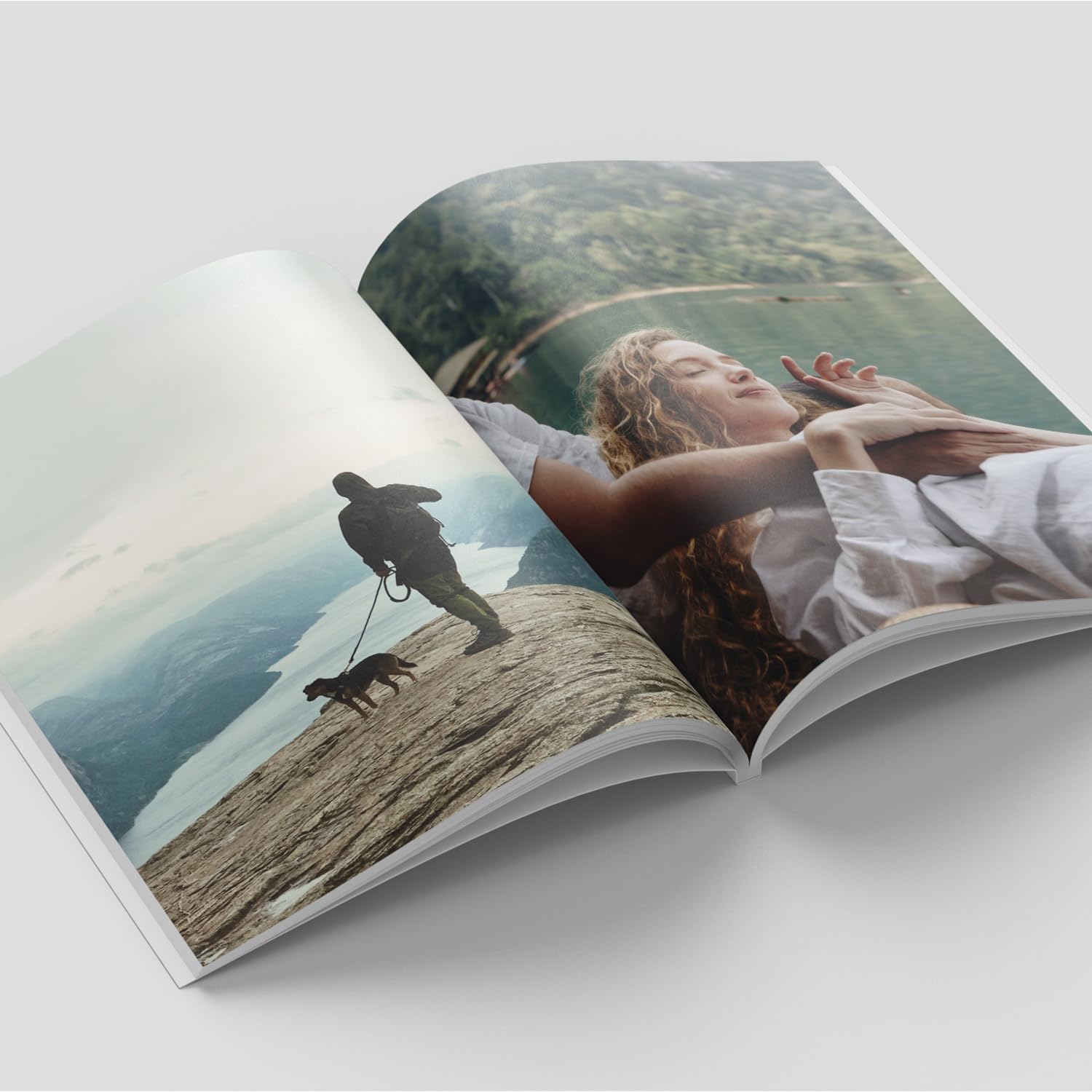 Fotolibro personalizzabile online 26 pagine quadrato, Copertina Morbida - Crea Fotolibri stampati con Foto del Battesimo, Vacanze, Natale e Compleanni