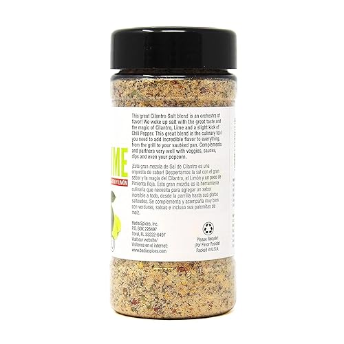 Miniatura 8 de Badia Sal de pimienta cilantro y lima, 8 onzas (paquete de 6)