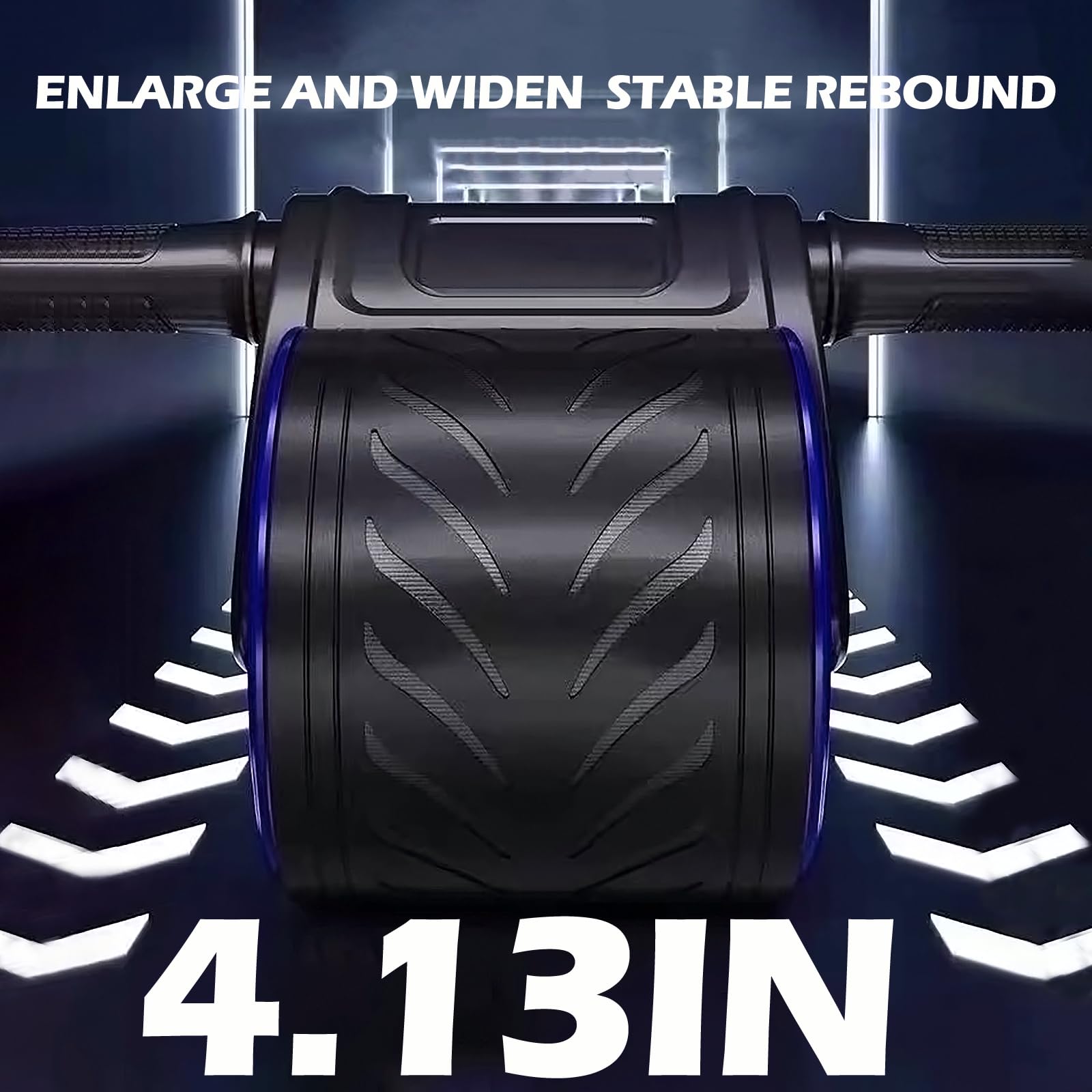 Auto Rebound Abdominal Exercise Roller - Ultimate Exercise Wheels for Abs, New 2023 Design, Comfort Grip, Ideal for Home Gym Core Strength Workouts