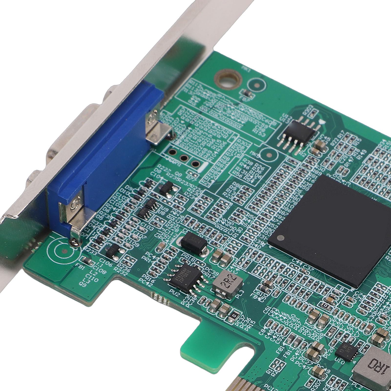 Jectse Scheda grafica PCIe, Plug and Play, senza bisogno di driver, interfaccia PCI a doppio slot, basso consumo energetico 6 W, con diverse modalità di visualizzazione, per scheda madre X99 X79