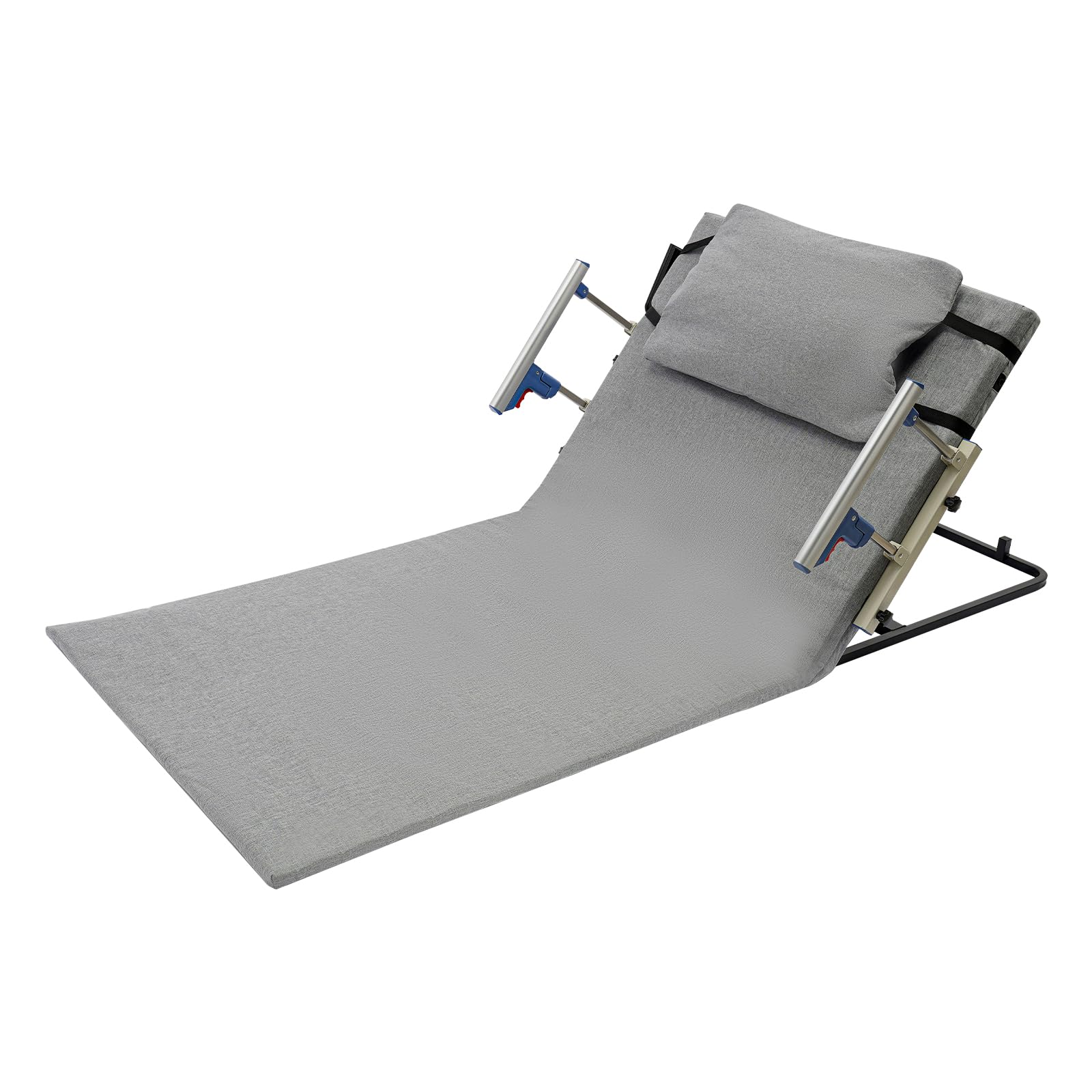 Electric Adjustable Bed Backrest - 2° to 70° Power Lift with Remote, Foldable Handles, 300lb Capacity - Assist Elderly/Seniors/Patients to Sit Up & Get Out of Bed Easily - Home Medical Recliner