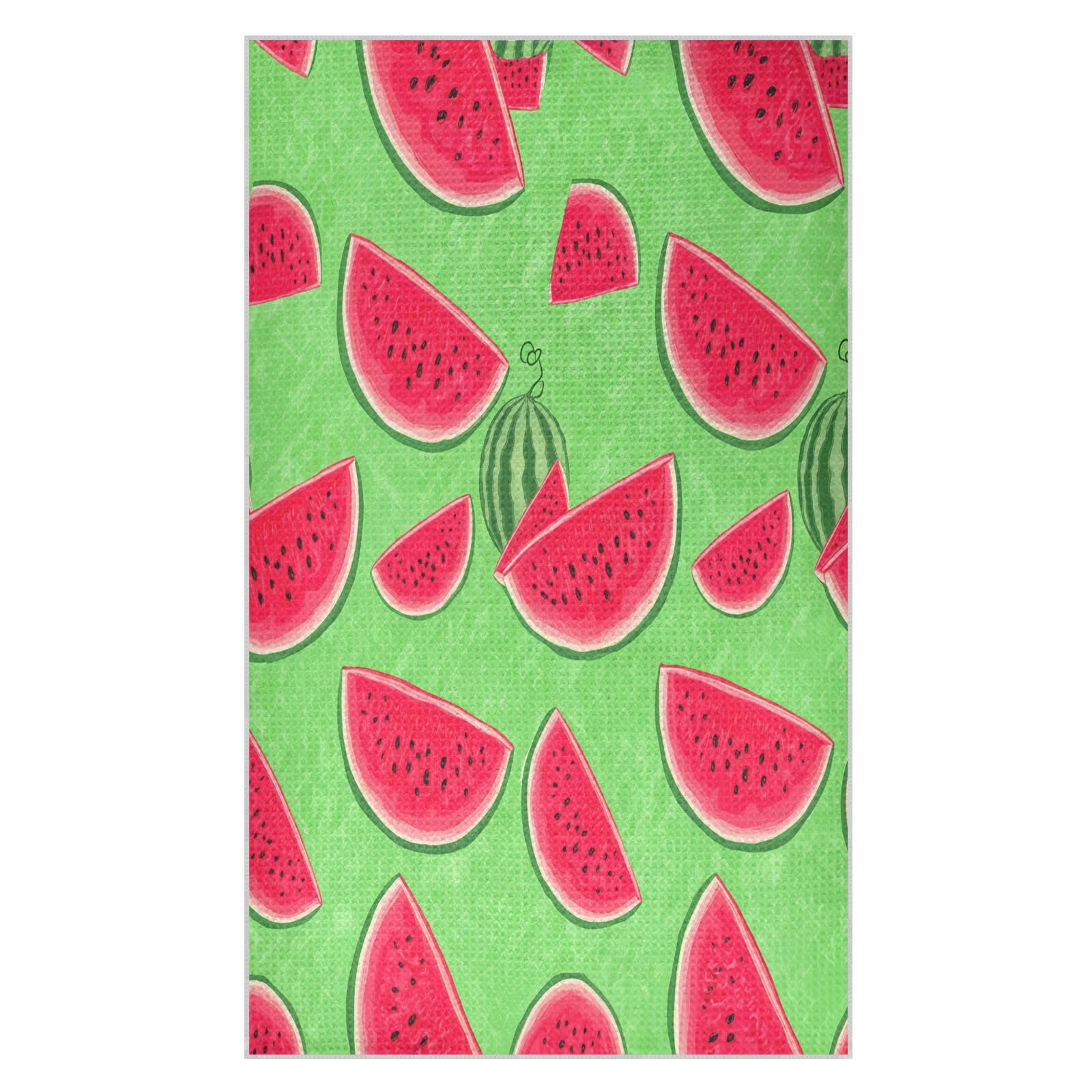 JiangGgen Watermelon Kitchen Towel 1-Pack Soft Absorbent Dish Towel