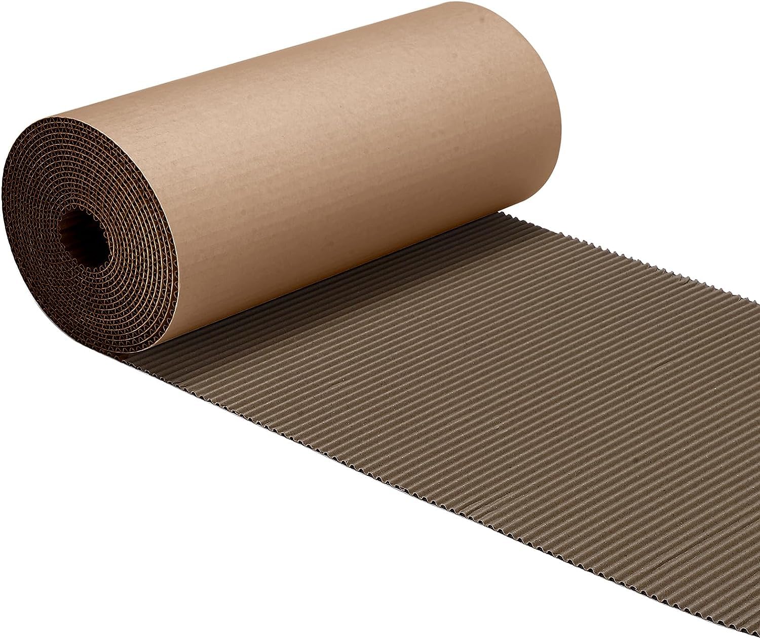 Corrugated Cardboard Roll | Corrugated Wrap Paper Roll Heavy Duty Large Corrugated Paper for Packing, Storage, Shipping, DIY (Brown) (30inch * 5Meters) (B0CPM8M8SL) Amazon Price History, Amazon Price Tracker