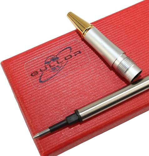 Miniatura 2 de Gullor Bolígrafo Slim 801 clip dorado - negro