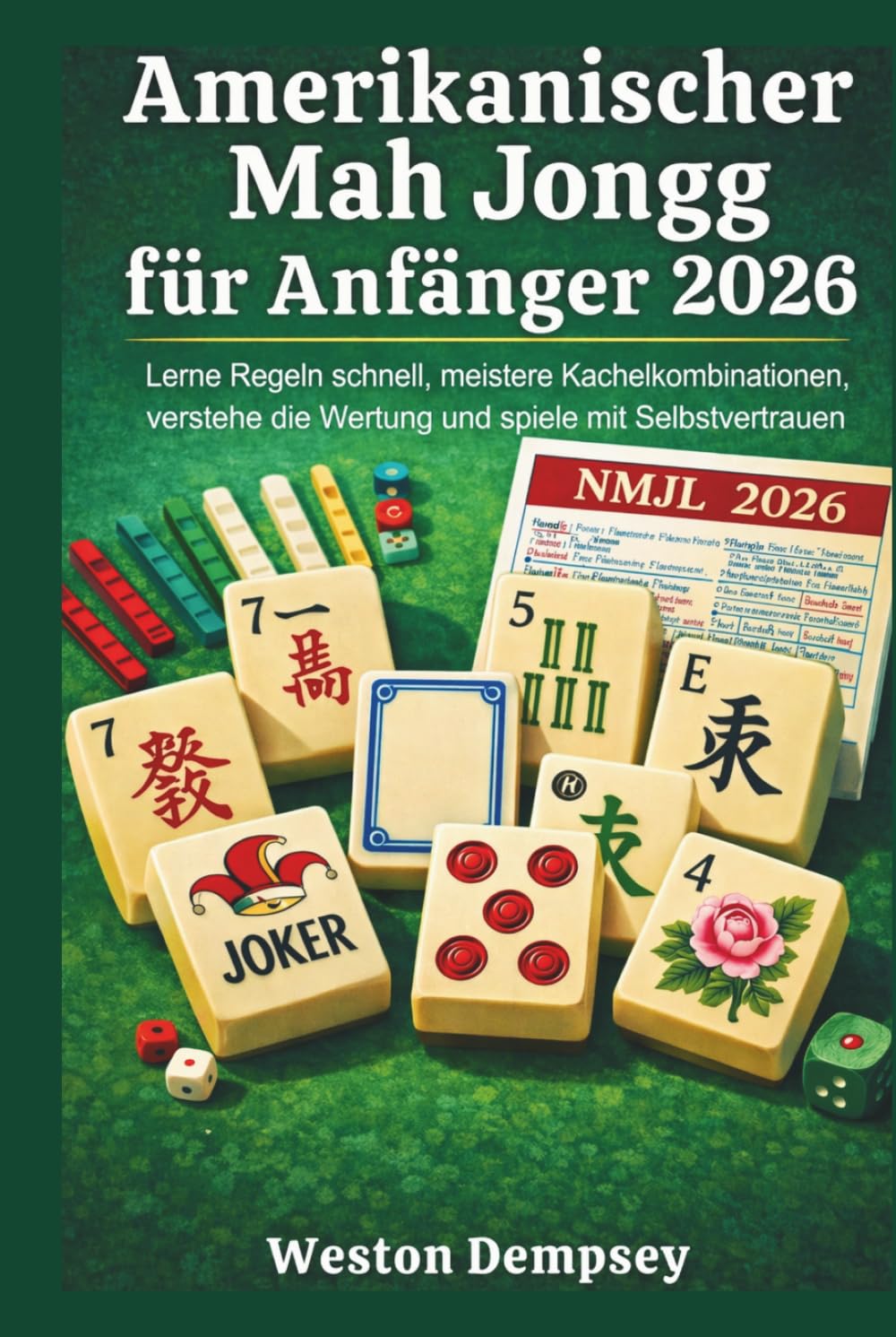 Amerikanischer Mah Jongg für Anfänger 2026: Lerne Regeln schnell, meistere Kachelkombinationen, verstehe die Wertung und spiele mit Selbstvertrauen