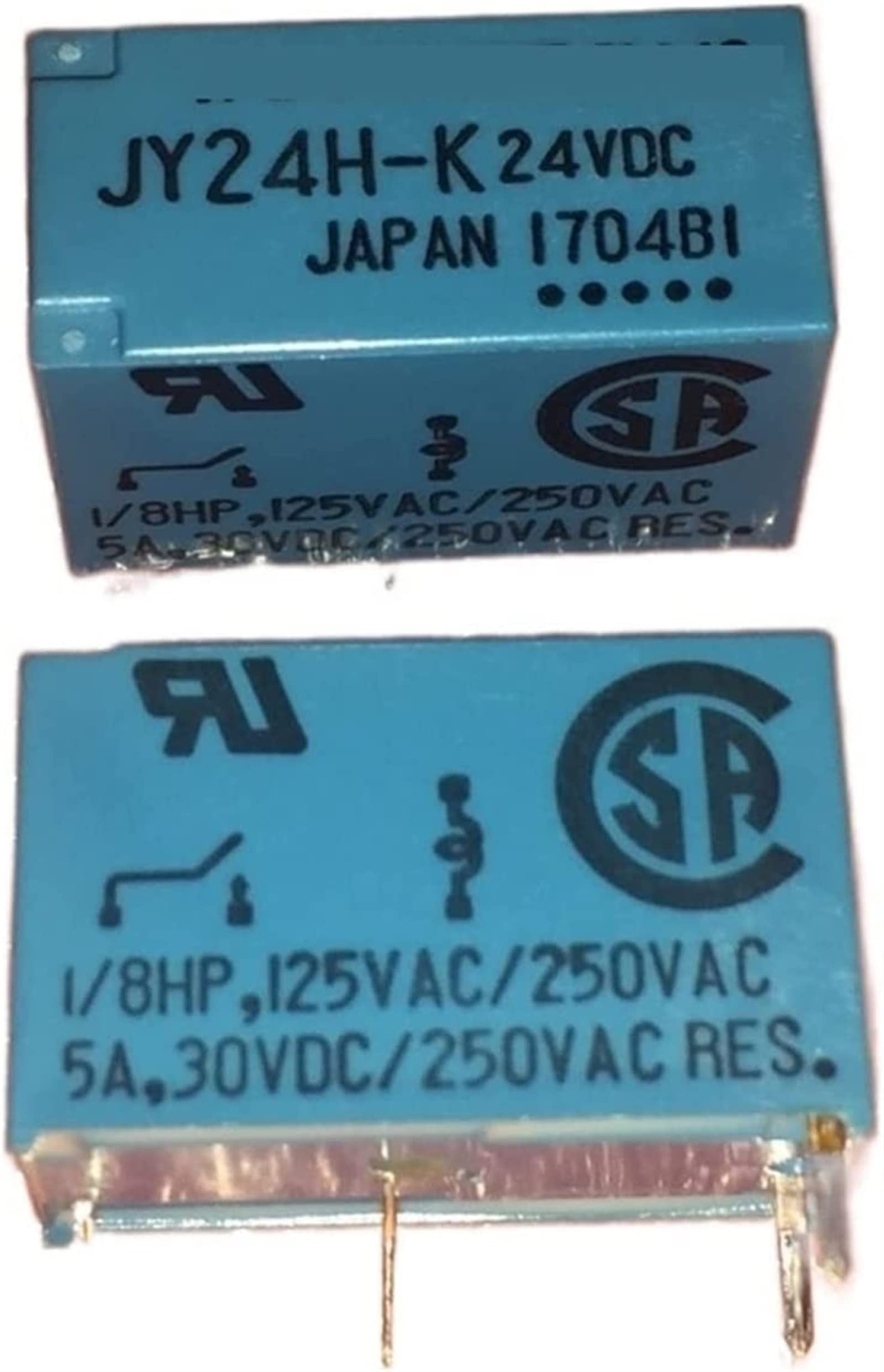 Relè Di Alimentazione Takamisawa Jy24h-k 24vdc Spst 5a 250vac 4 Relè Di Alimentazione Takamisawa Jy24h-k 24vdc Spst 5a 250vac 4